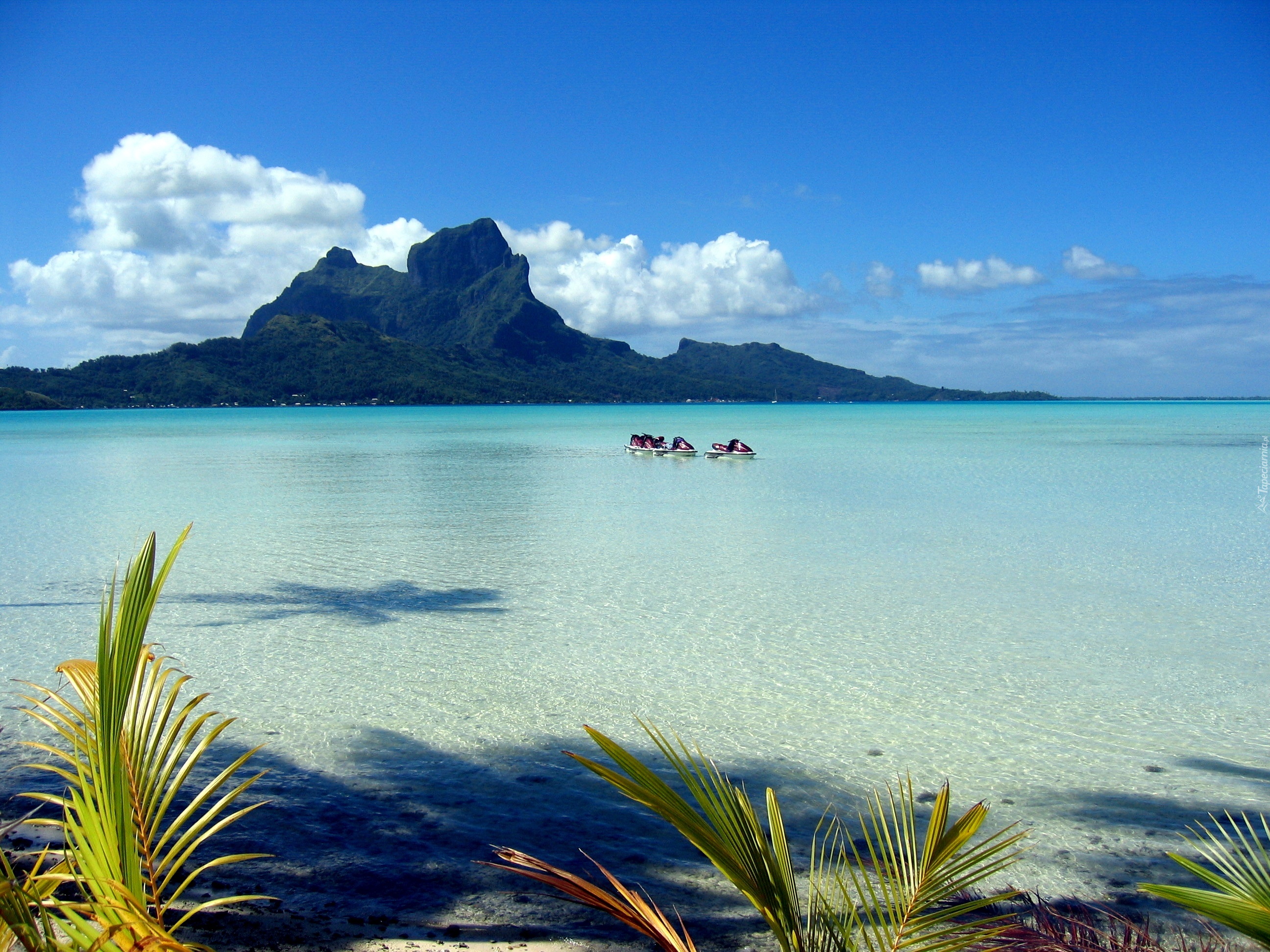 Polinezja Francuska, Bora Bora, Wyspa, Morze