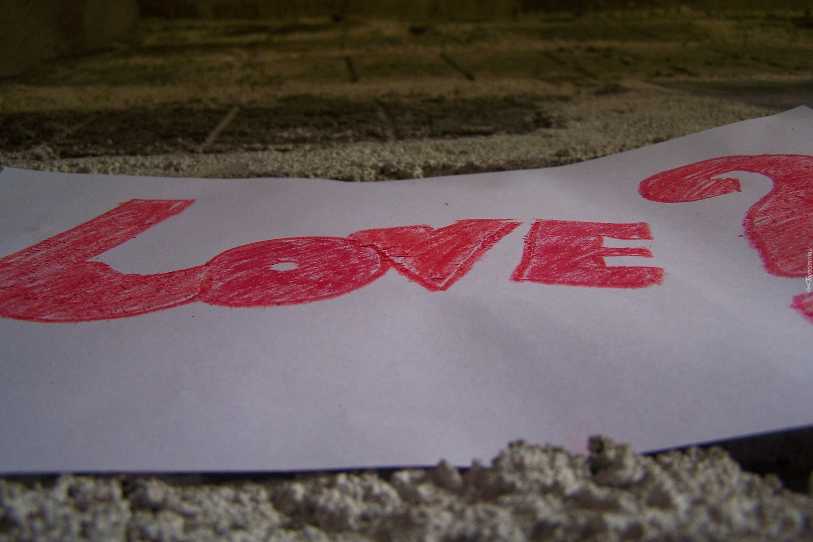 Love, Kartka