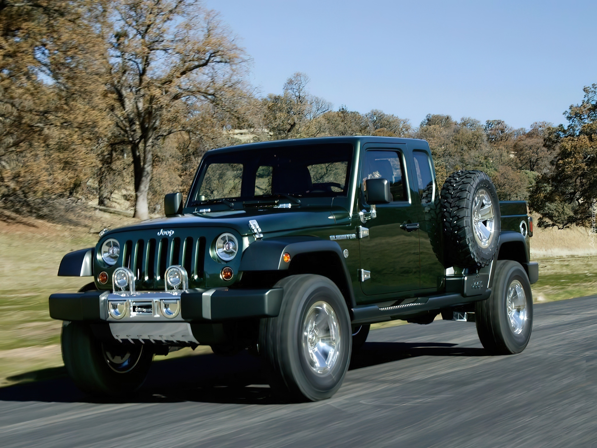 Jeep Wrangler, Pickup