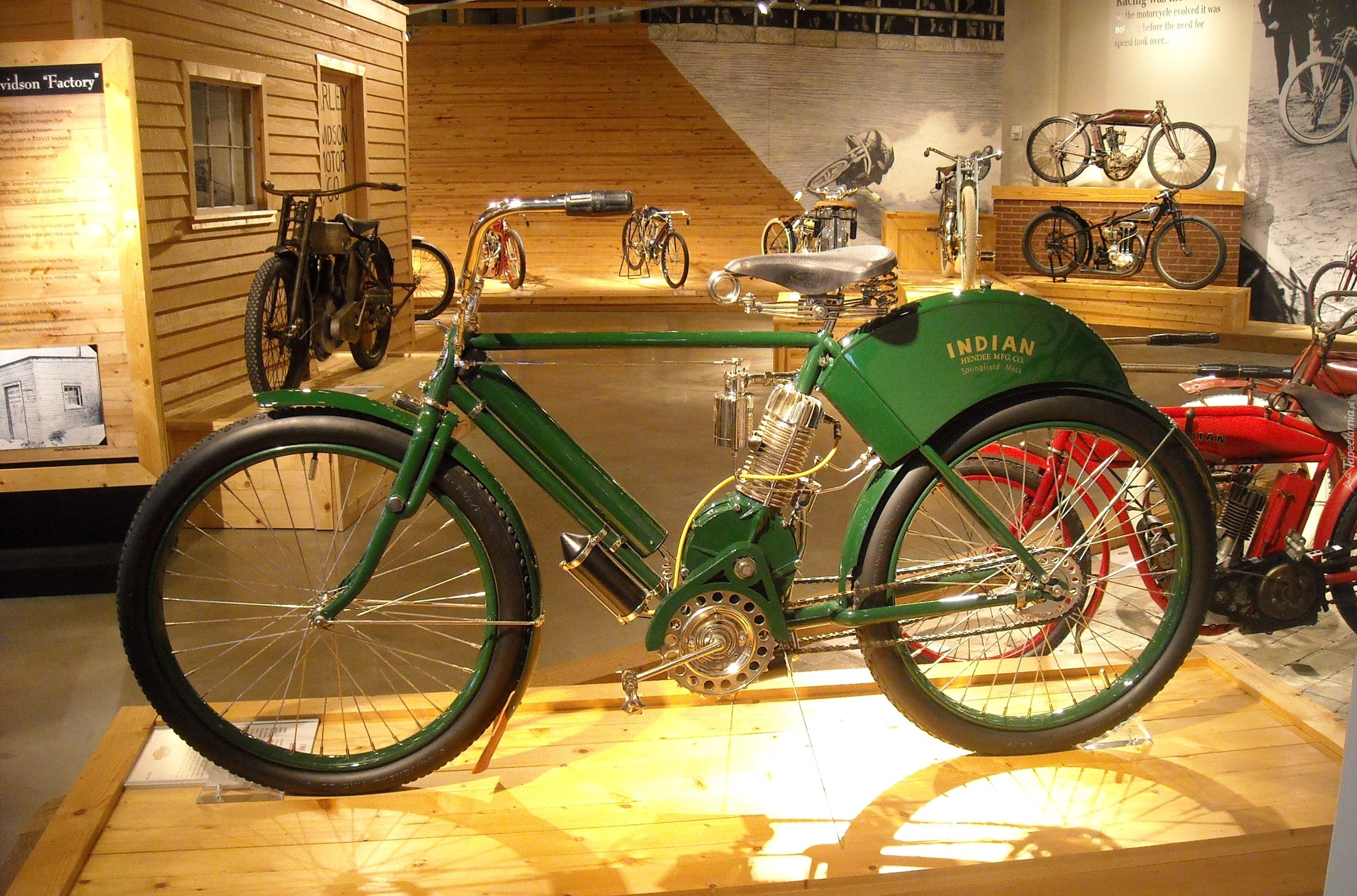 Motocykl, Harley Davidson, Muzeum