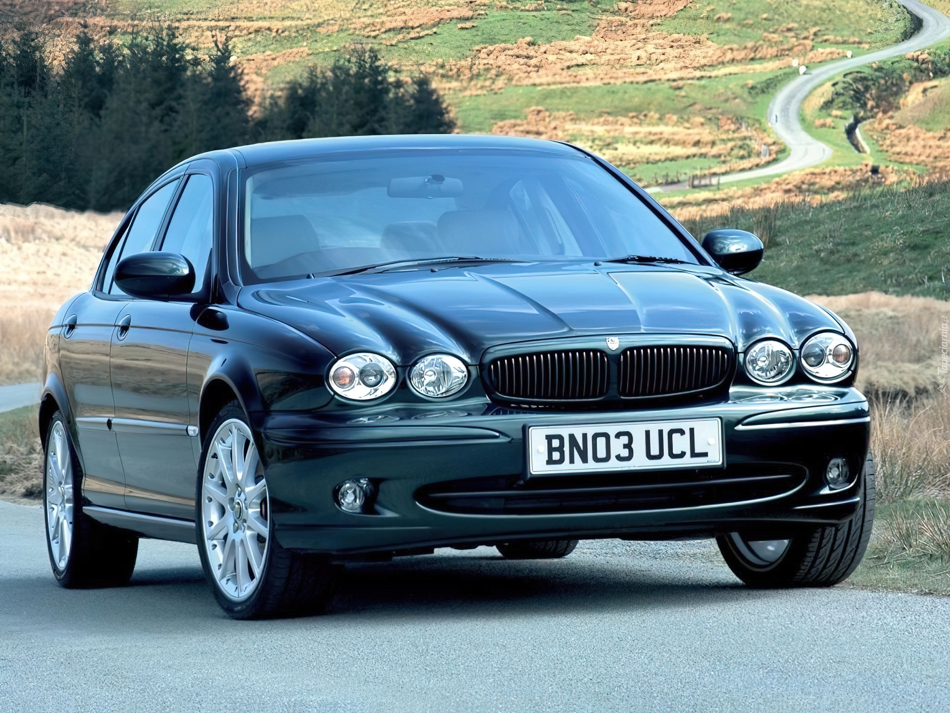 Jaguar X-Type, Przód