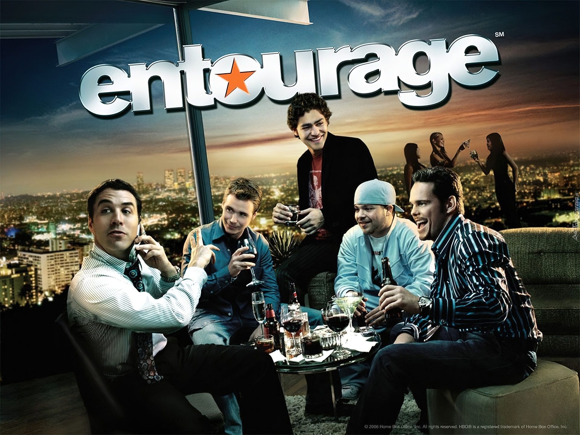 Serial, Entourage, Ekipa, Bohaterowie