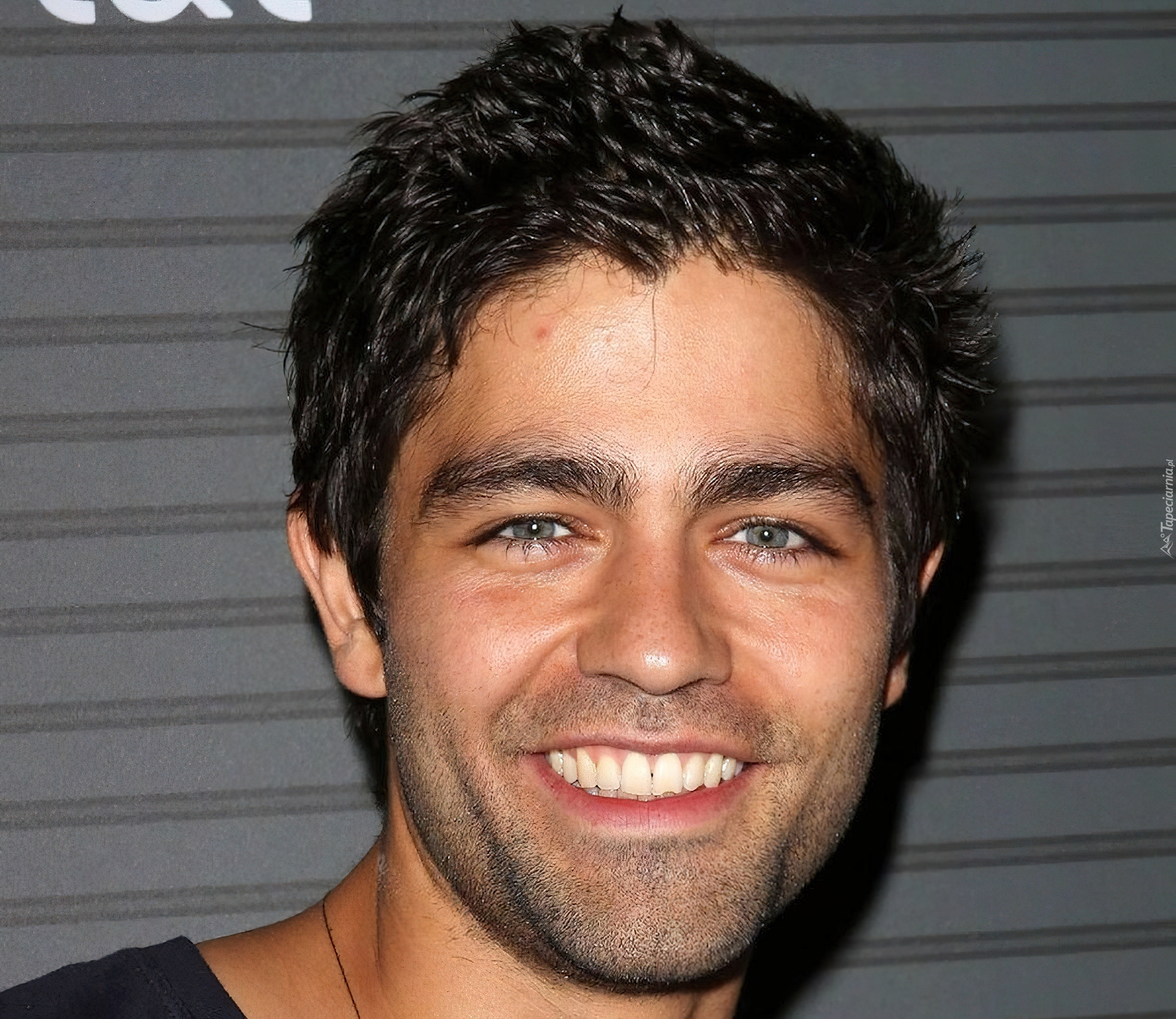 Uśmiechnięty, Adrian Grenier, Krótkie, Włosy