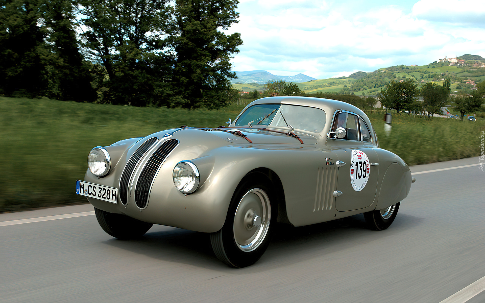 Zabytkowy, BMW 328, Coupe, 1939