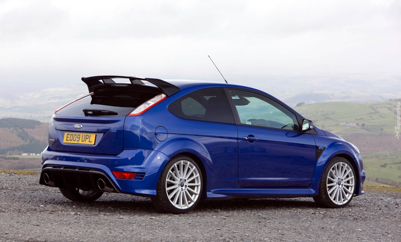 Niebieski, Ford Focus RS