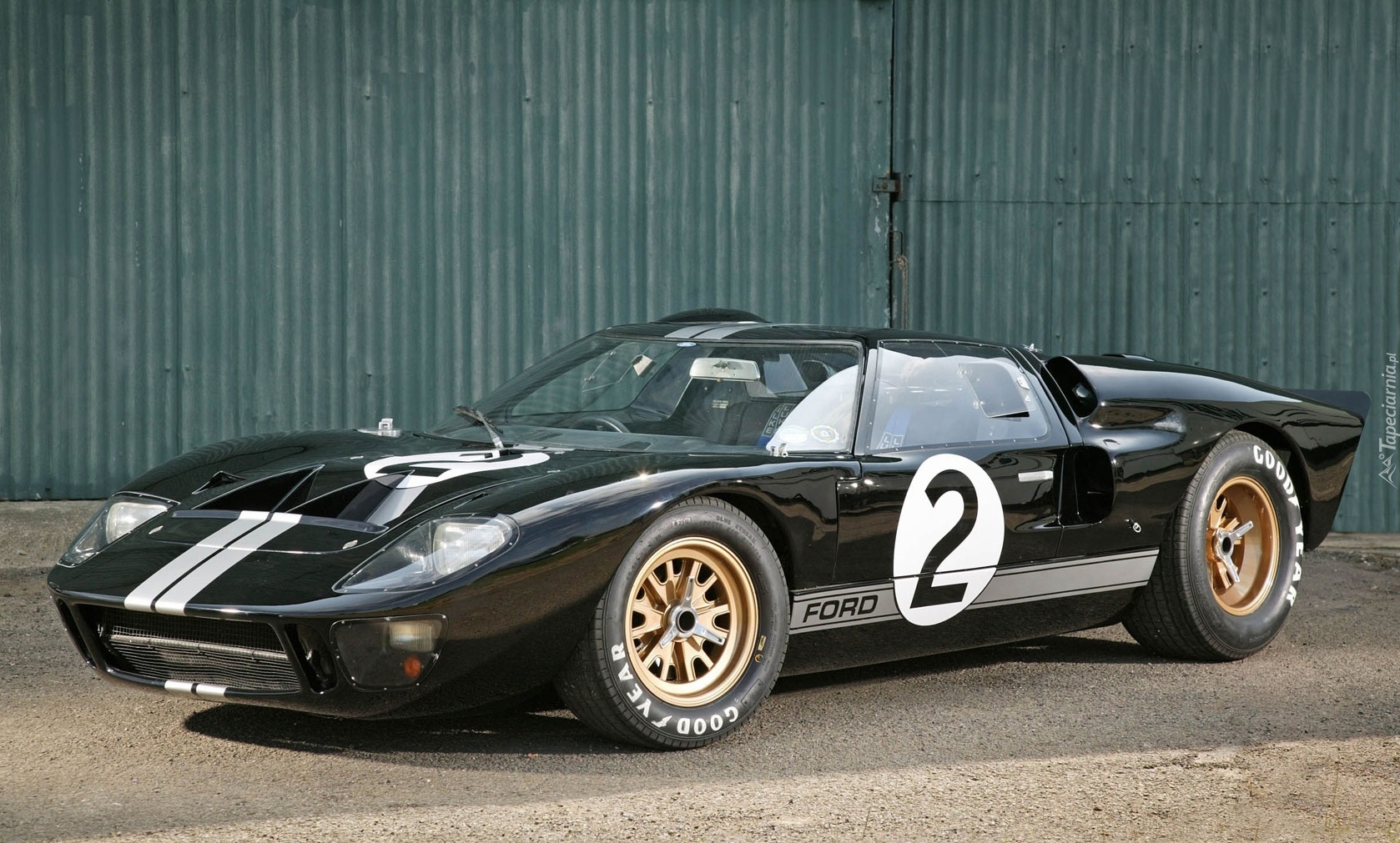 Samochód, Czarny, GT 40