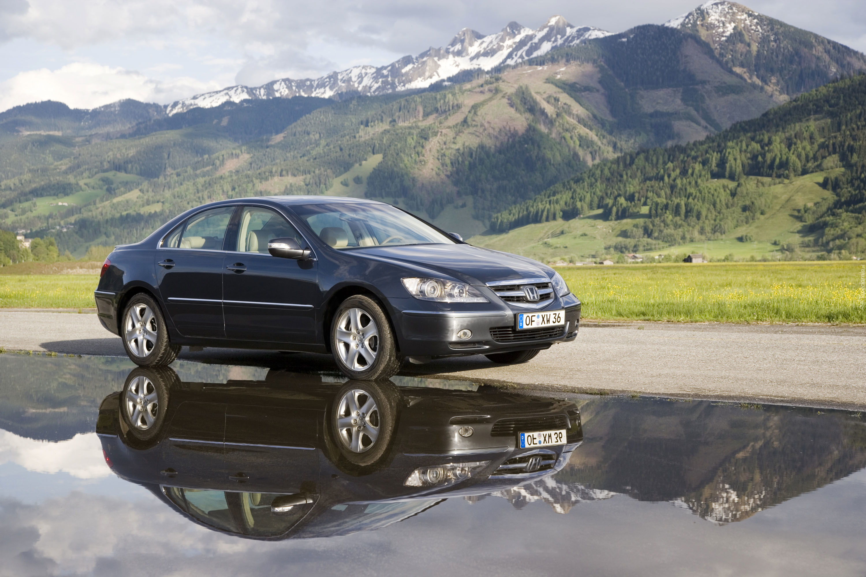 Honda Legend, Góry, Kałuża