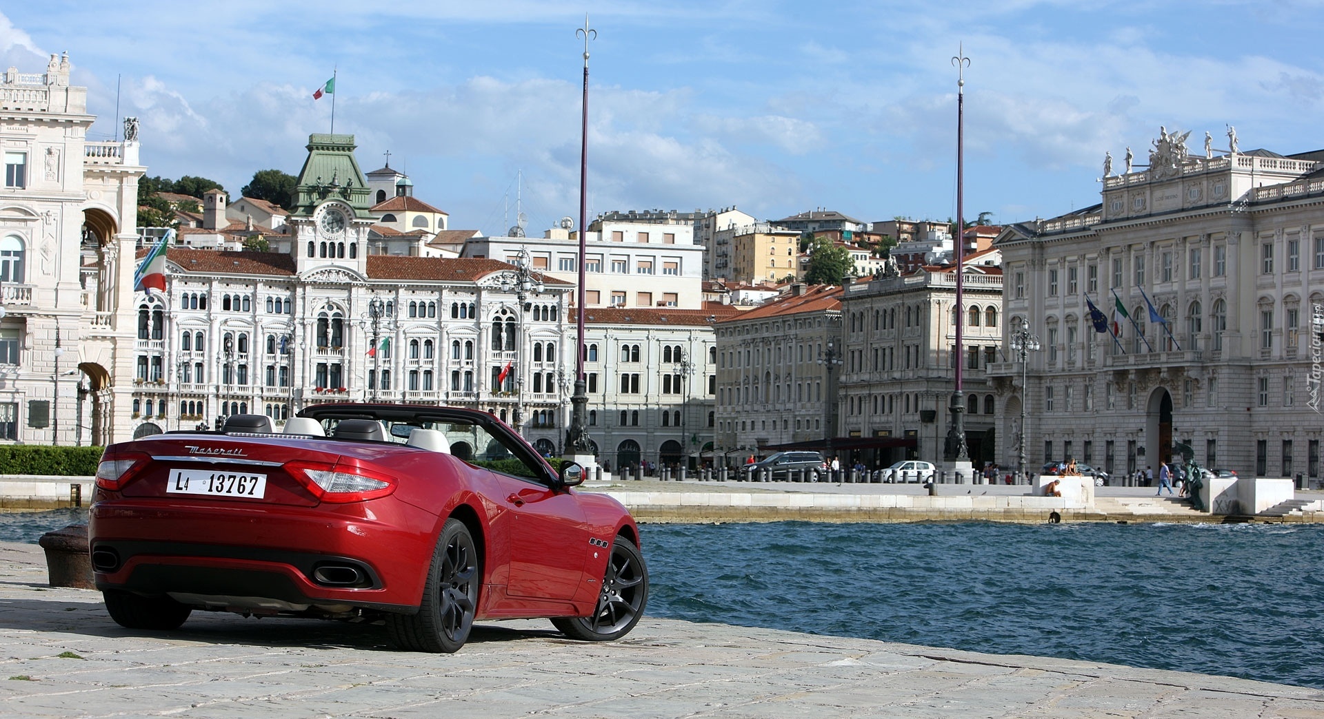 Tył, Maserati Gran Cabrio Sport