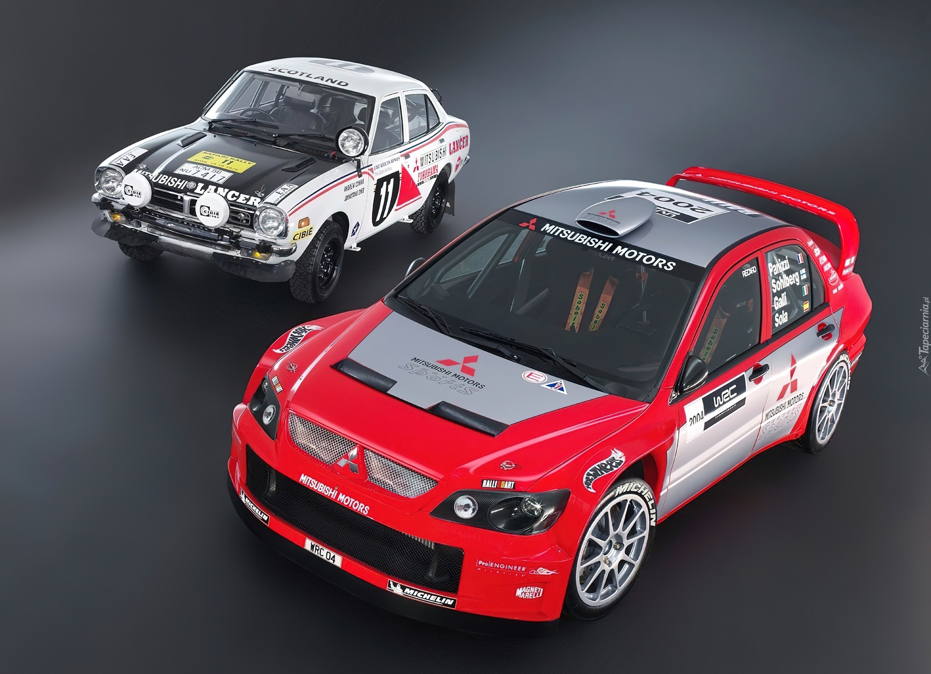 Dwa, Samochody, Mitsubishi Lancer WRC