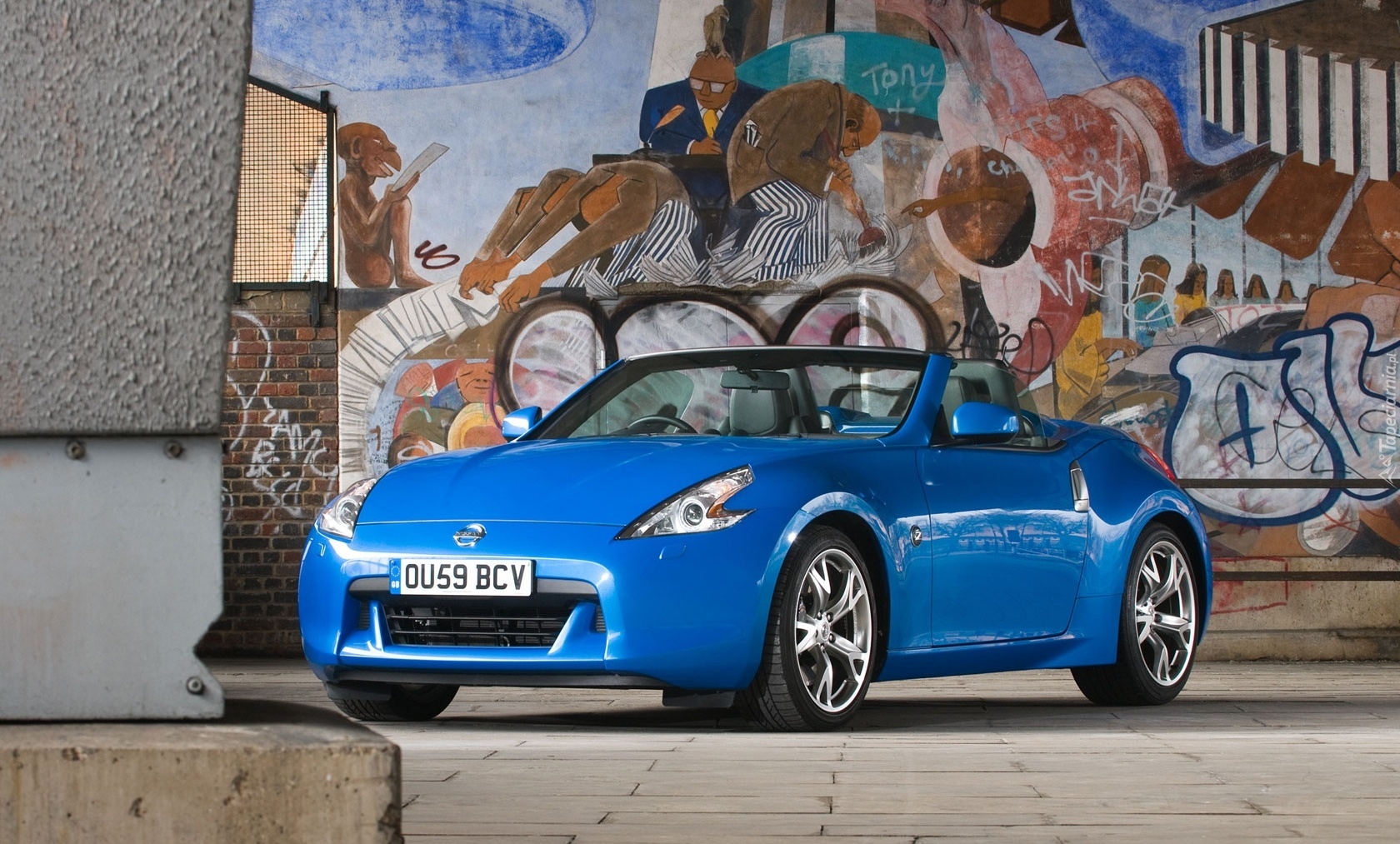 Niebieski, Nissan 370Z Roadster