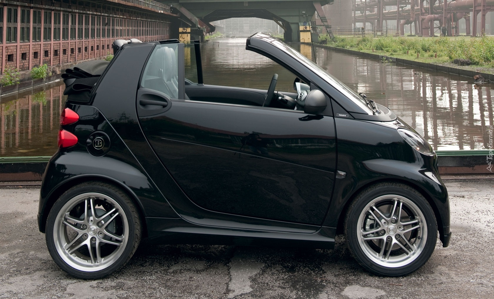 Czarny, Smart Fortwo Brabus