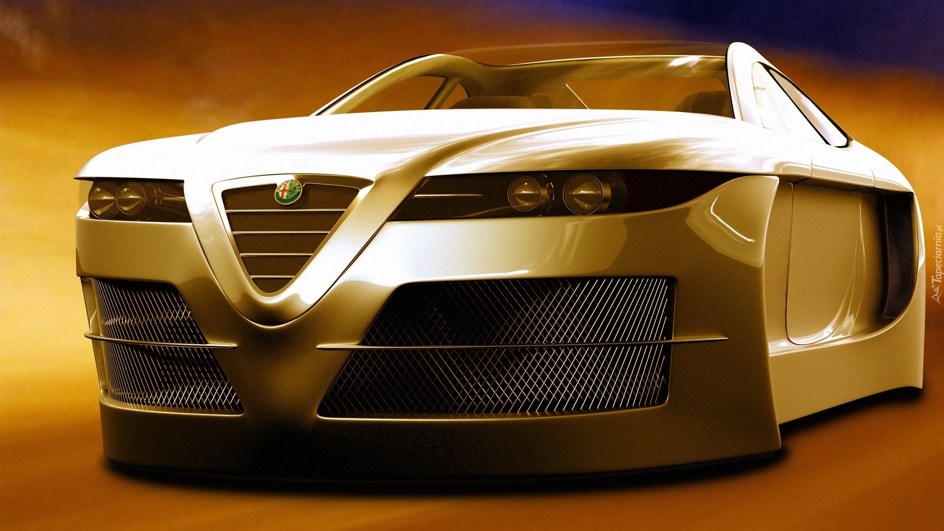 Złote, Alfa Romeo, Wirtualny, Tuning