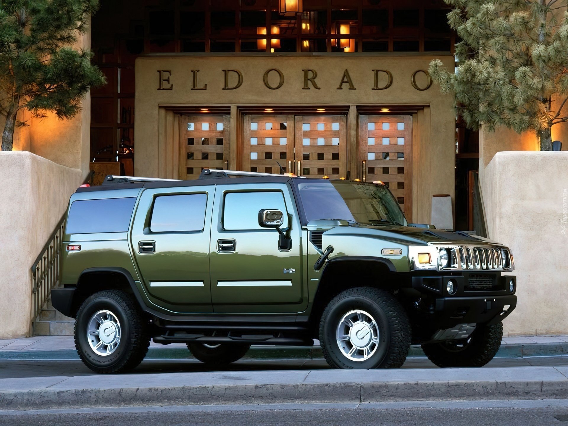 Zielony, Hummer H3