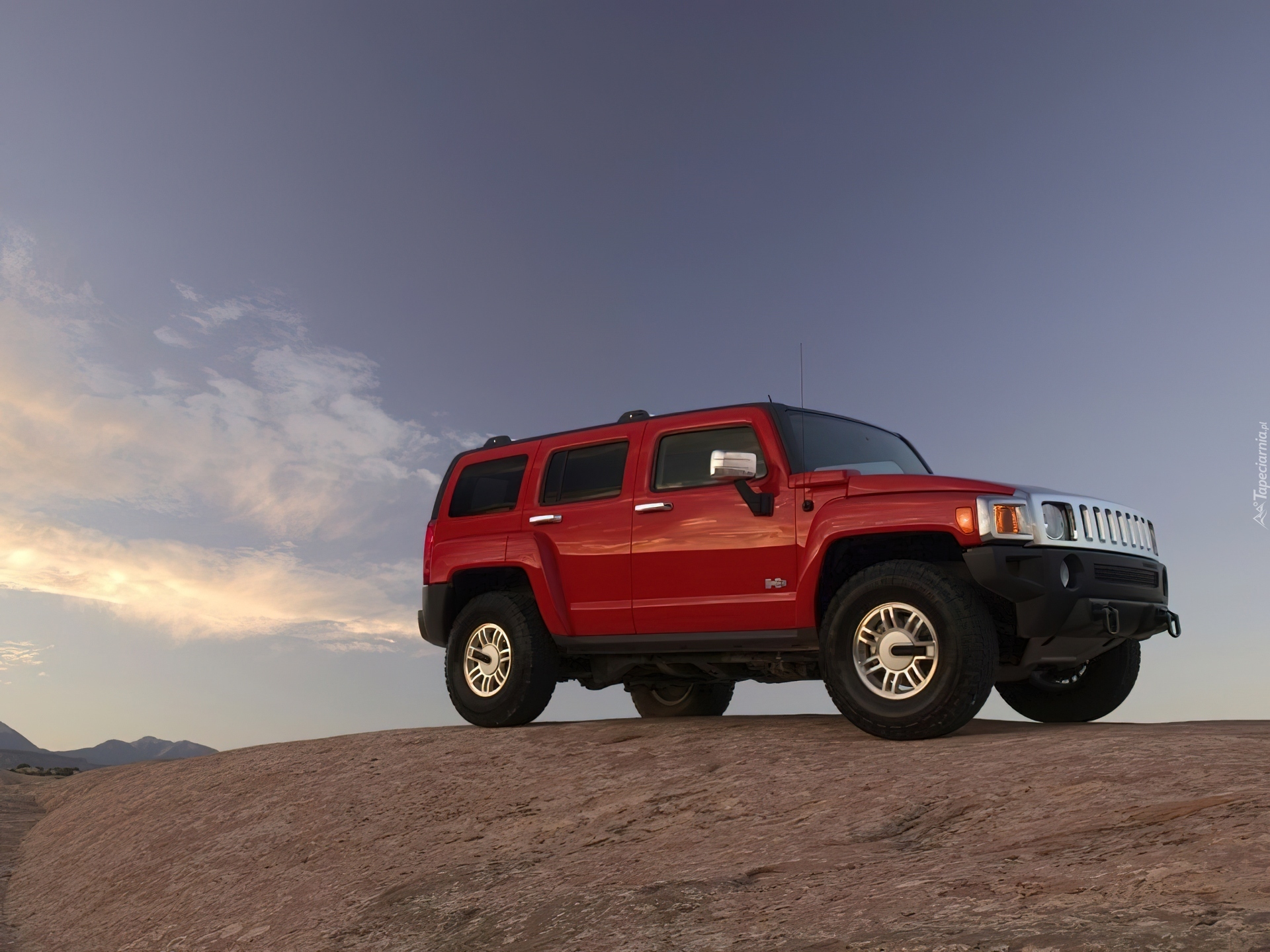 Czerwony, Hummer H3