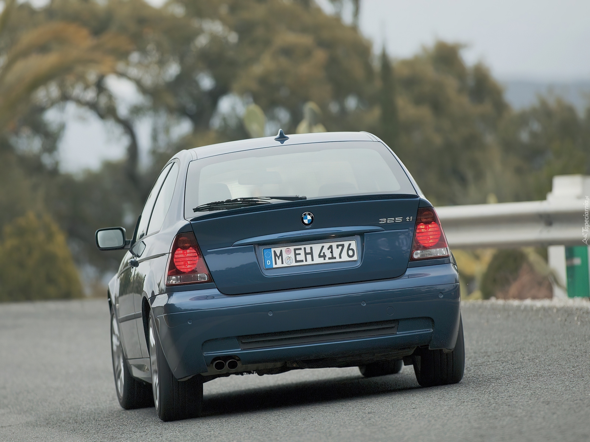 Tył, BMW E46 325ti, Compact