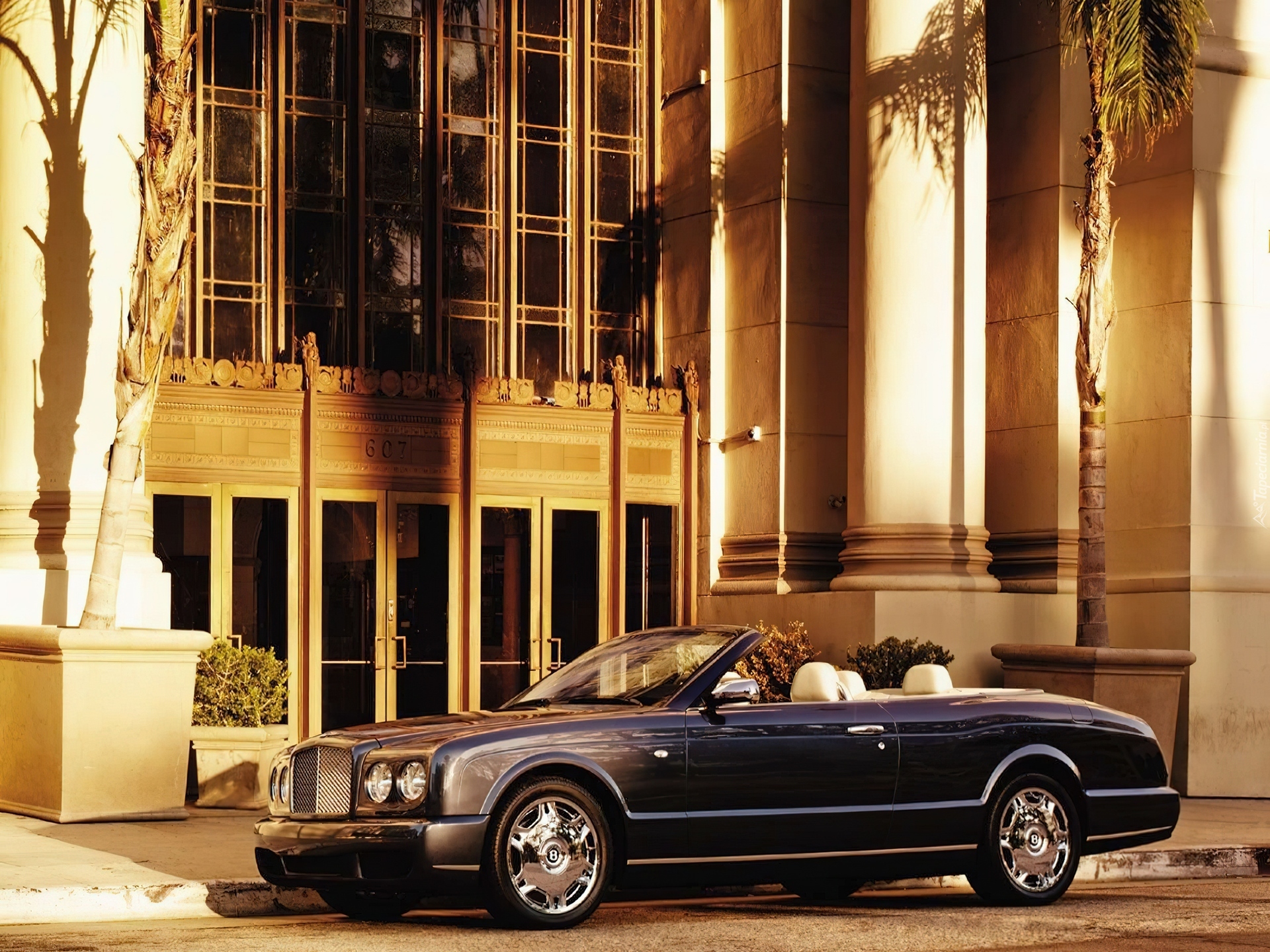 Bentley Azure, Odkryty, Dach