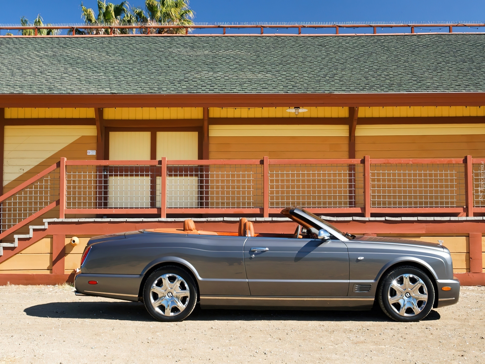 Bentley Azure, Brązowe, Skóry