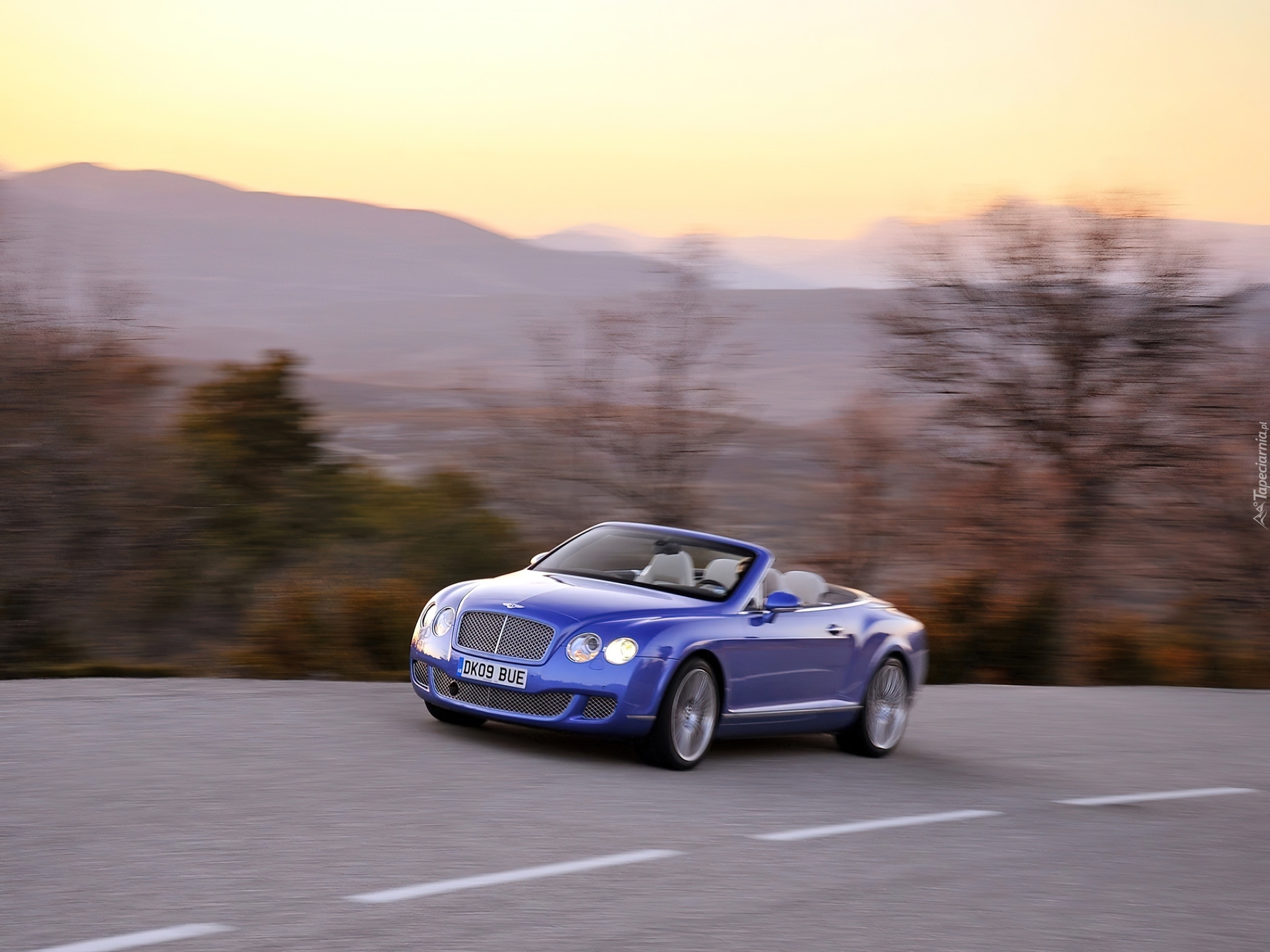 Bentley Continental GTC, Droga