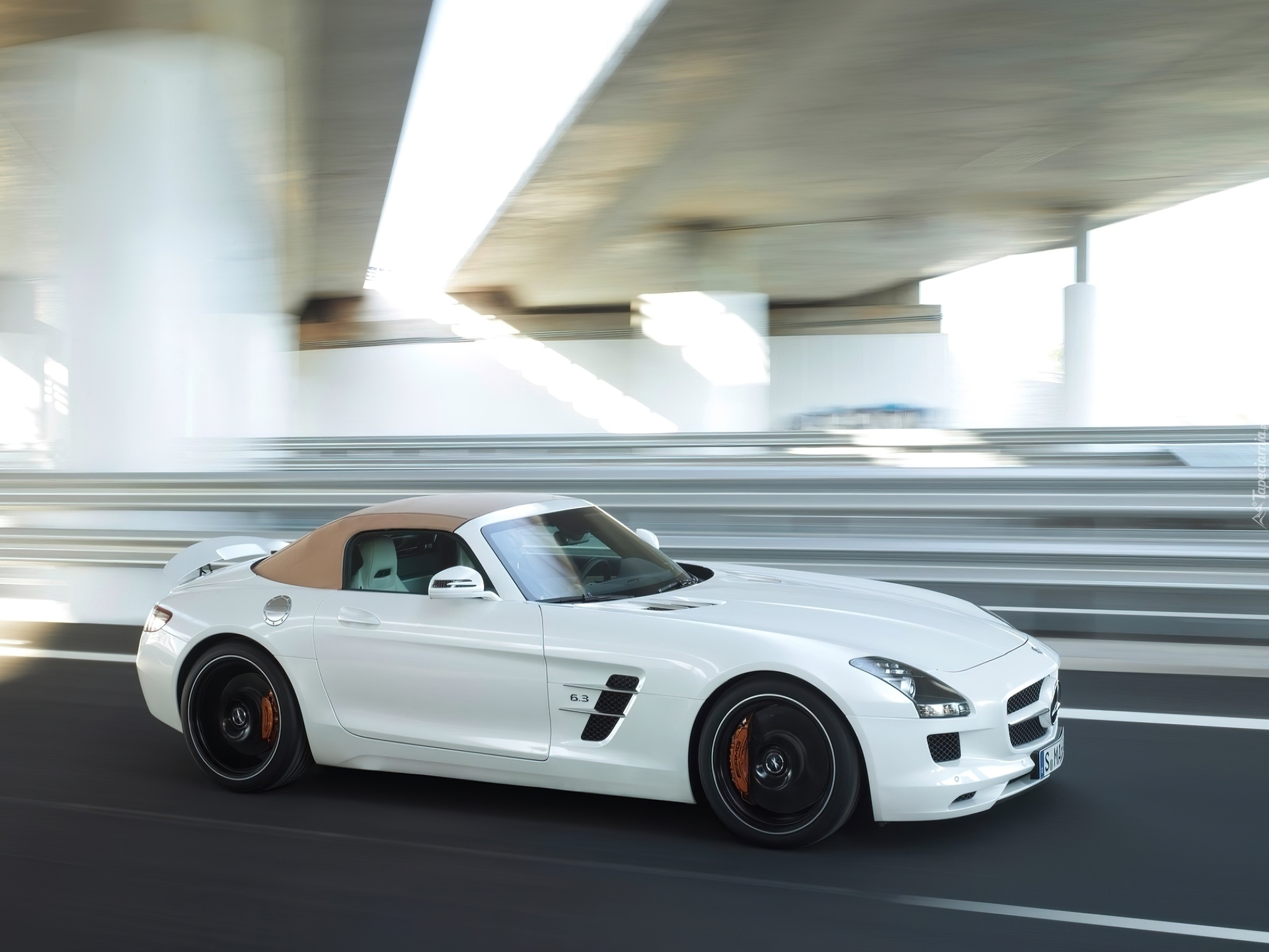 Mercedes-Benz SLS Roadster, AMG, Zaciski, Hamulcowe