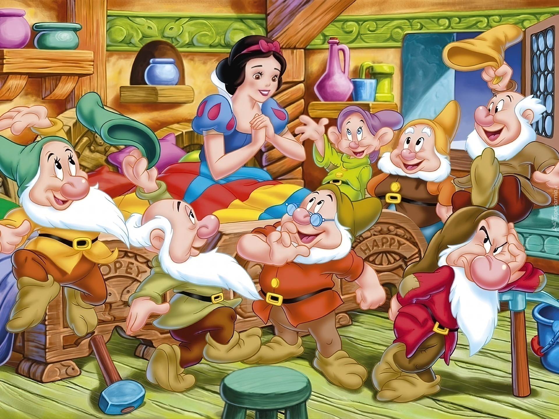 Królewna Śnieżka i siedmiu krasnoludków, Snow White and the Seven Dwarfs, Śnieżka, Krasnale