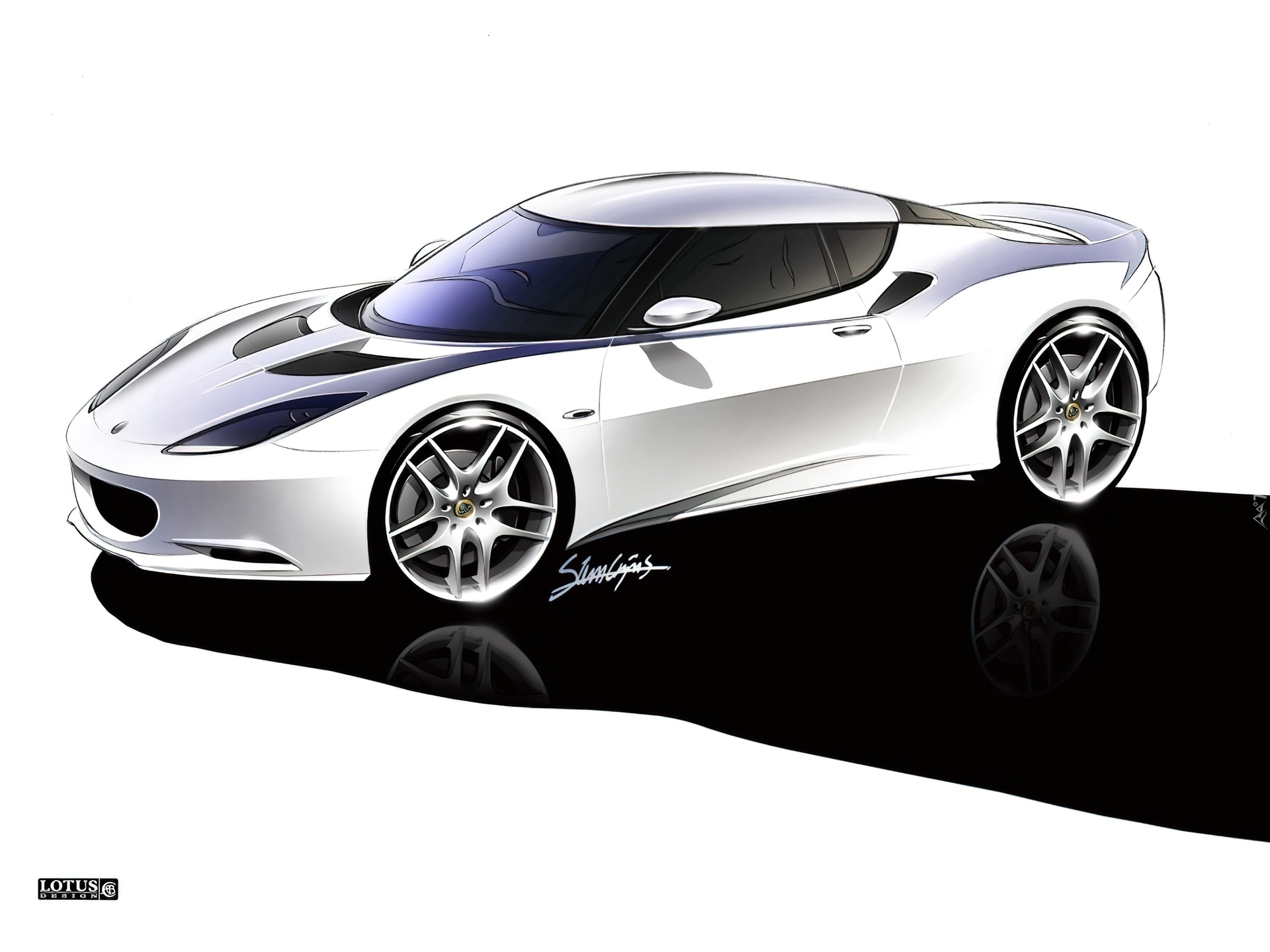 Lotus Evora, Grafika