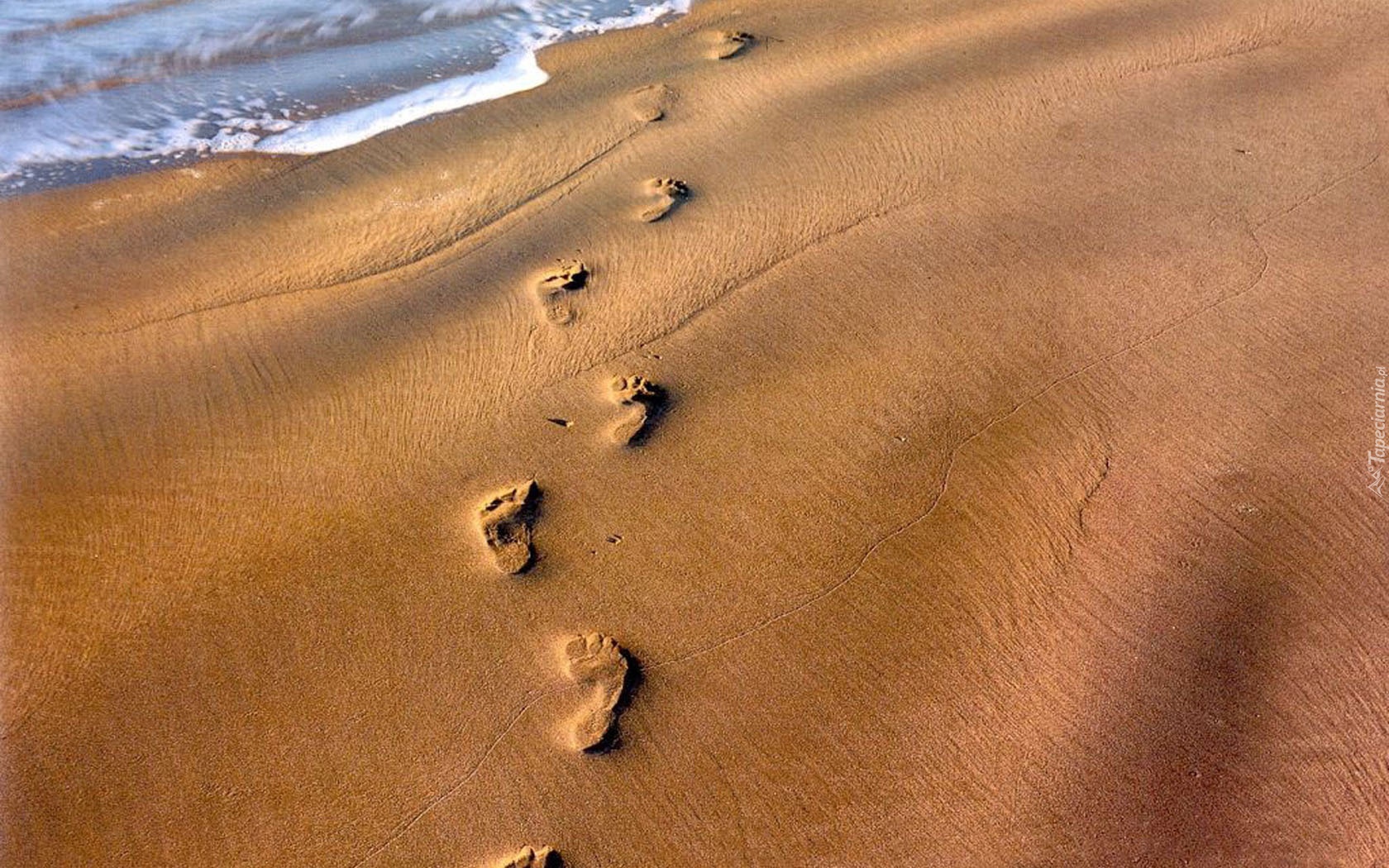 Plaża, Piasek, Stopy