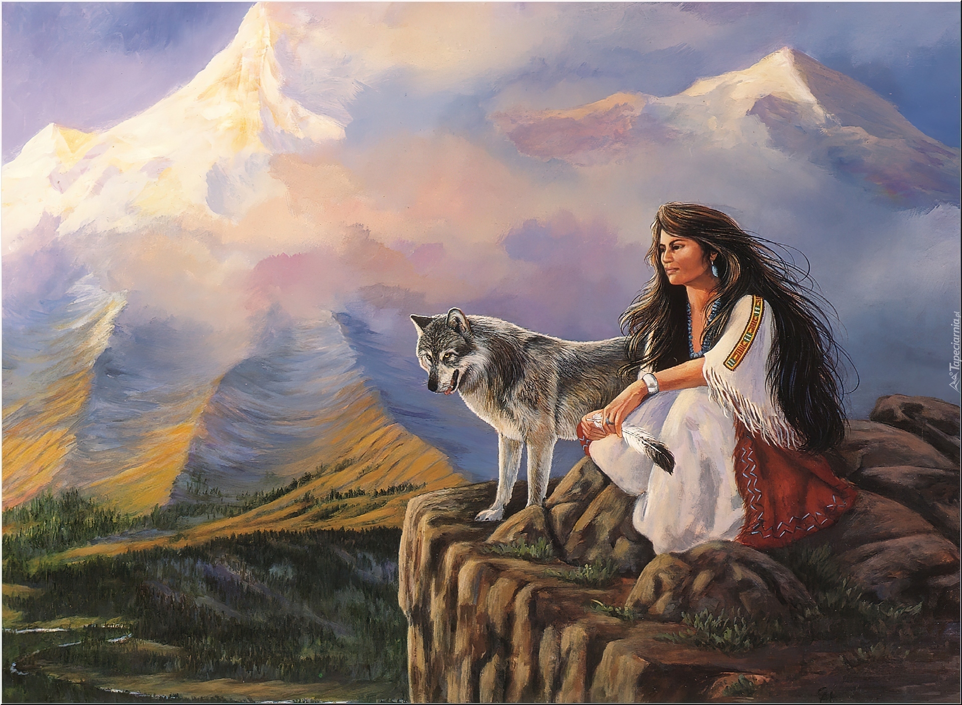 Indianka, Wilk