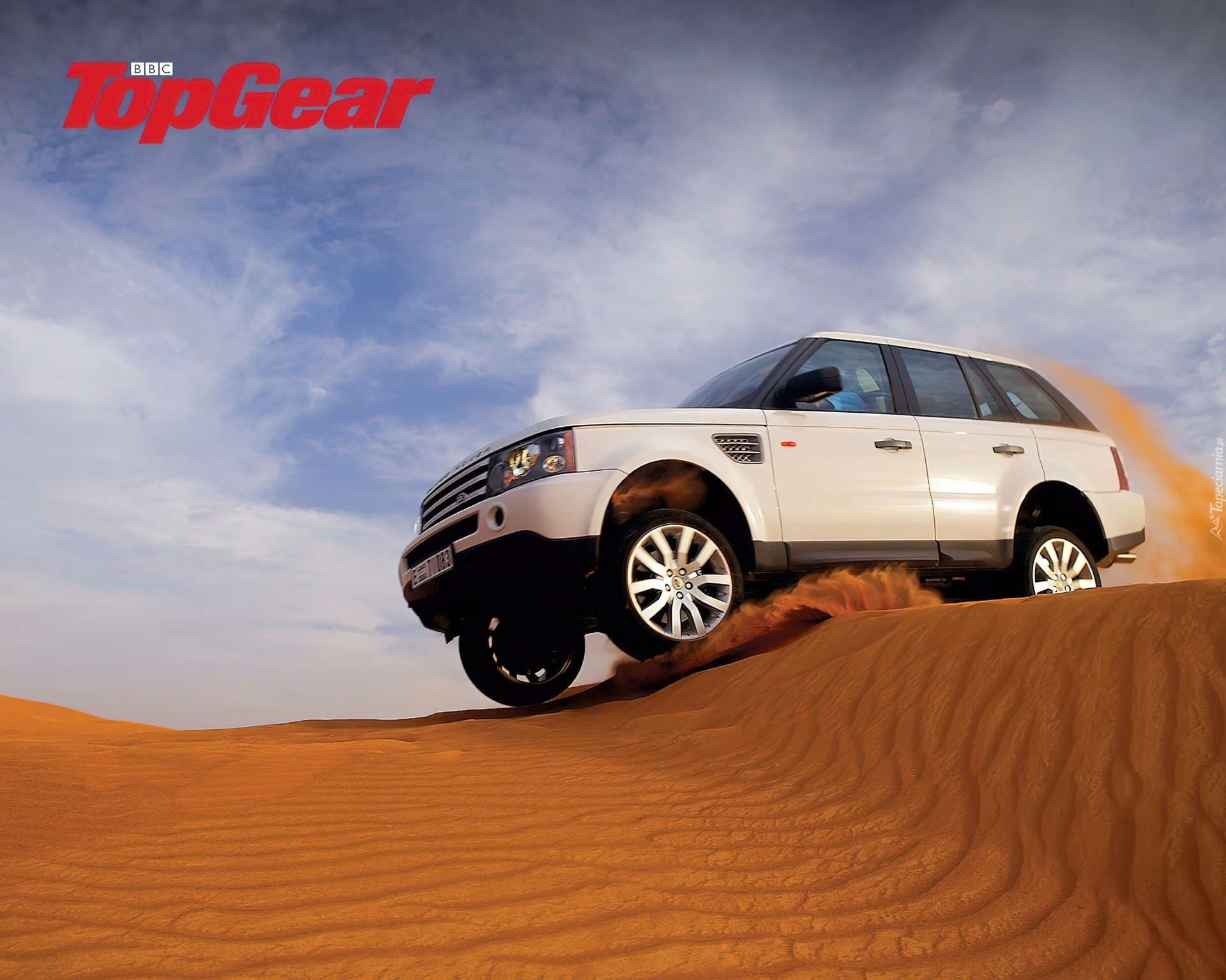 Top Gear, Pustynia, Land Rover Range Rover