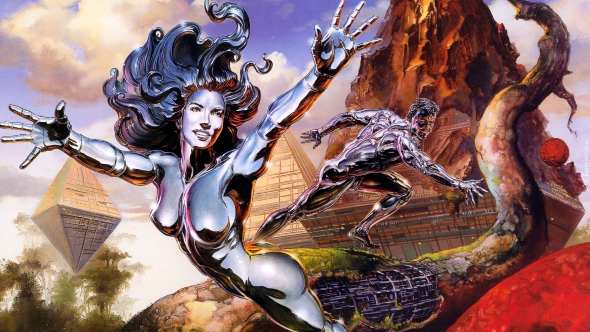 Szklana, Para, Boris Vallejo