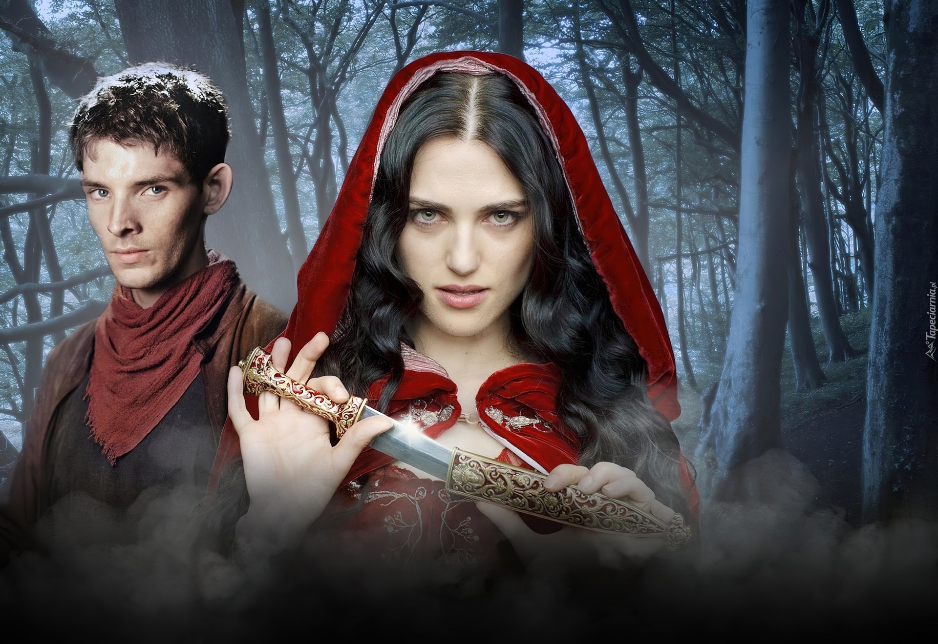 Przygody Merlina, The Adventures of Merlin, Merlin - Colin Morgan, Morgana - Katie McGrath, Sztylet