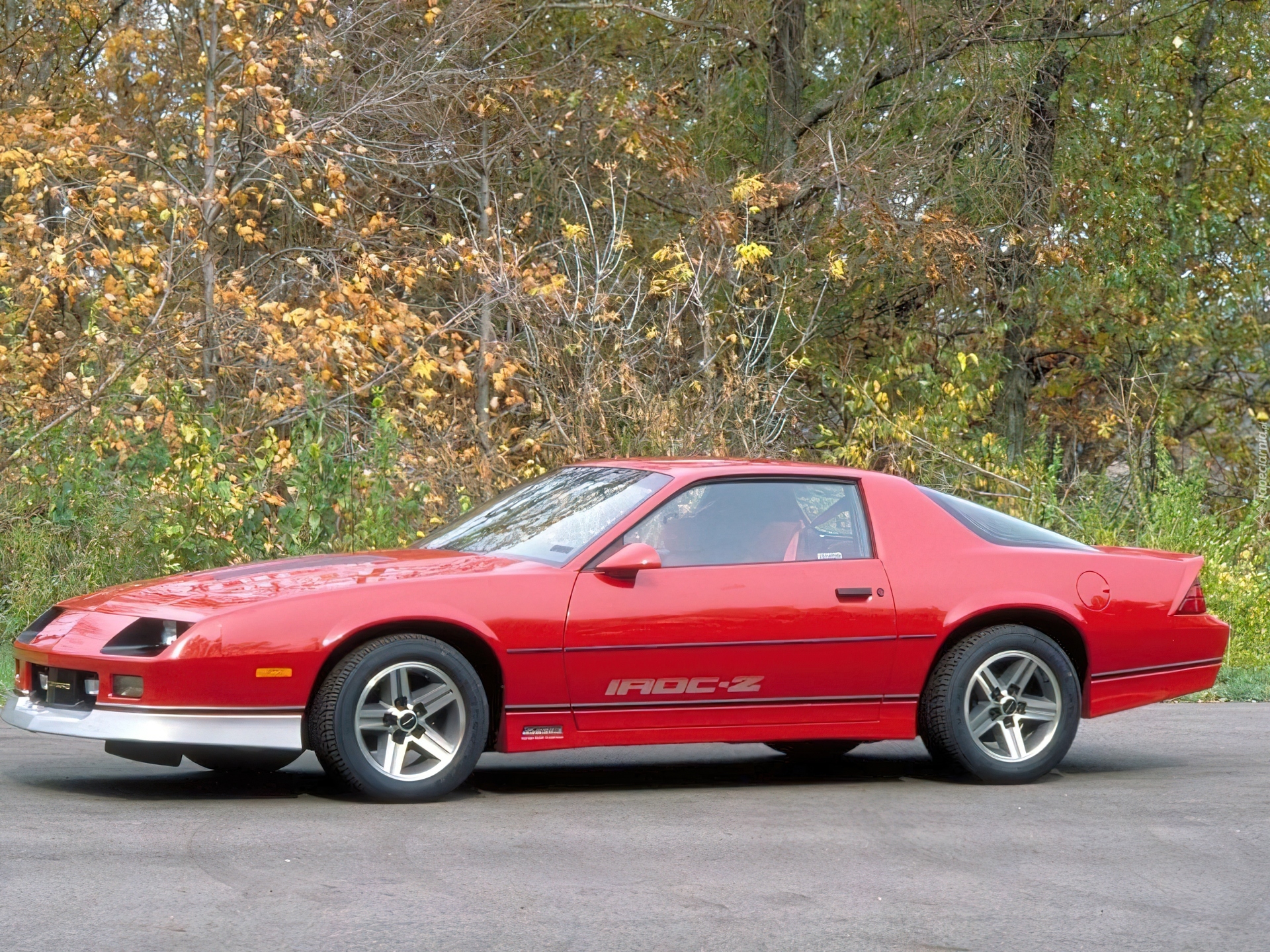 Czerwony, Chevrolet Camaro, IROC-Z