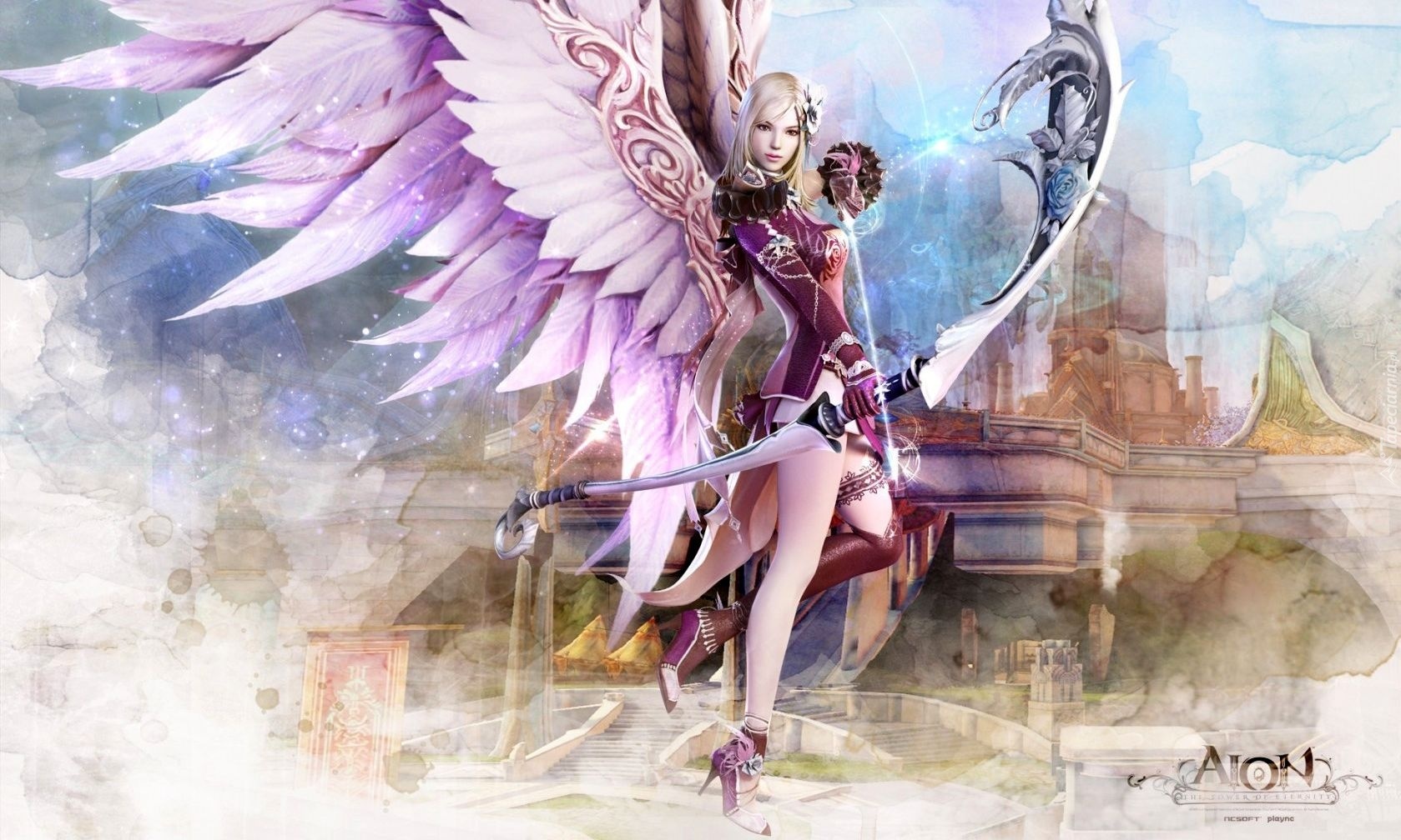 Aion The Tower Of Eternity, Kobieta, Miecz