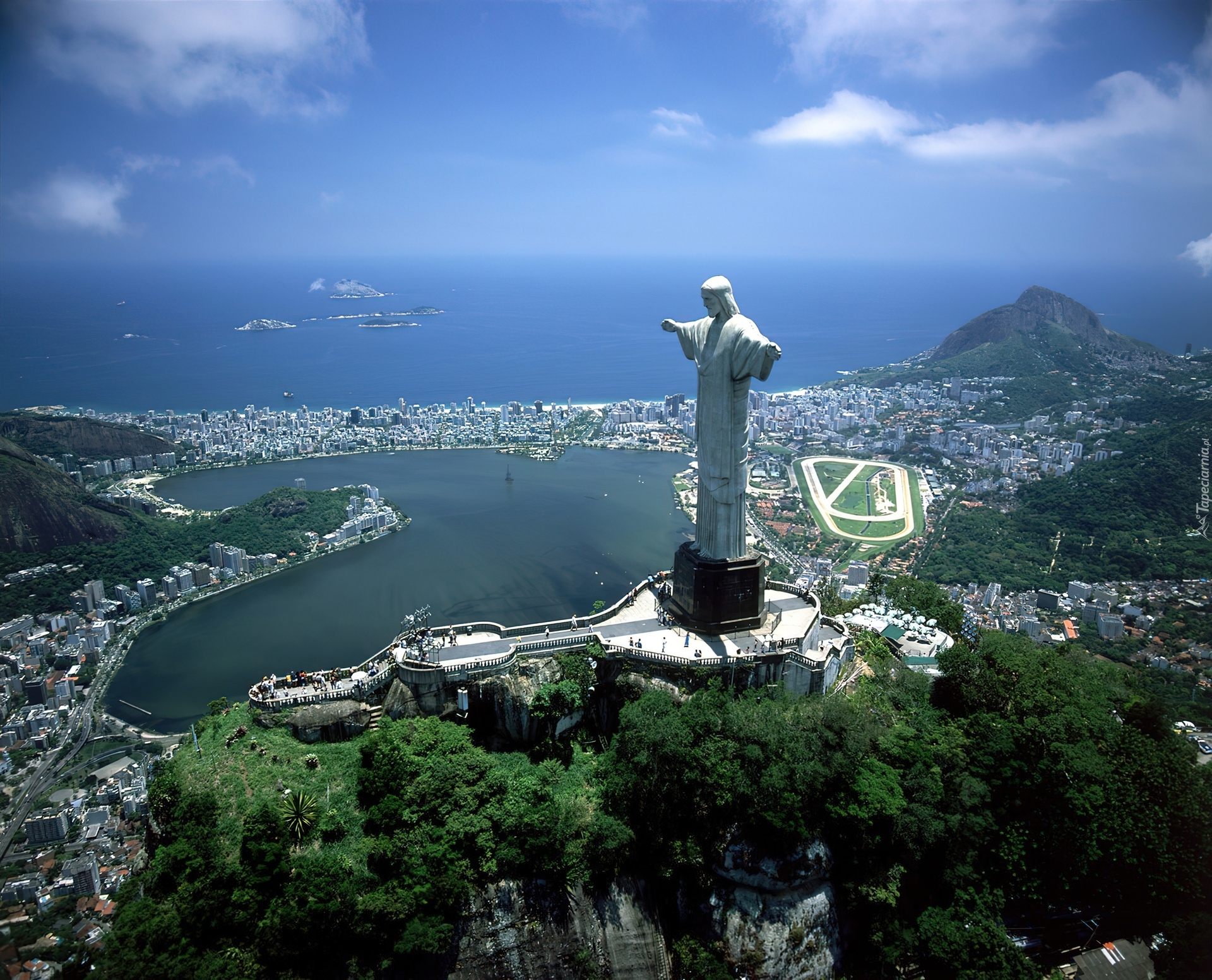 Rio De Janeiro, Jezus, Widok, Brazylia