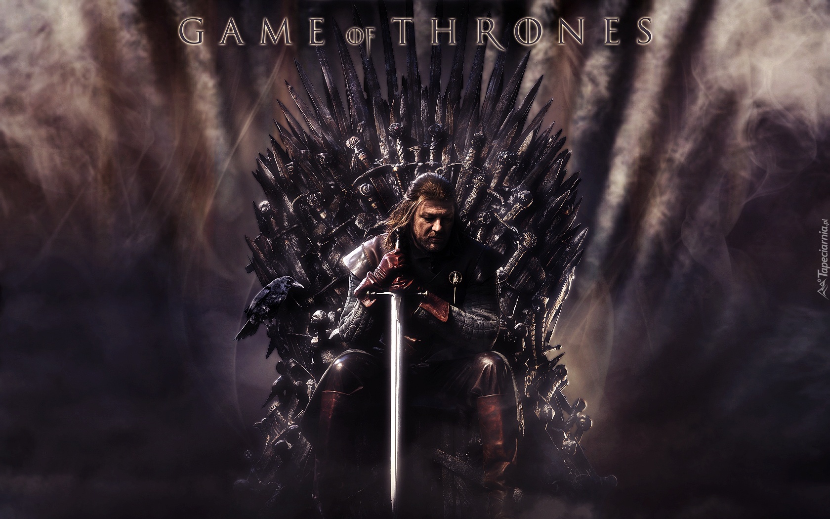 Gra o tron, Game of Thrones, Eddard Stark - Sean Bean, Pieśń Lodu i Ognia