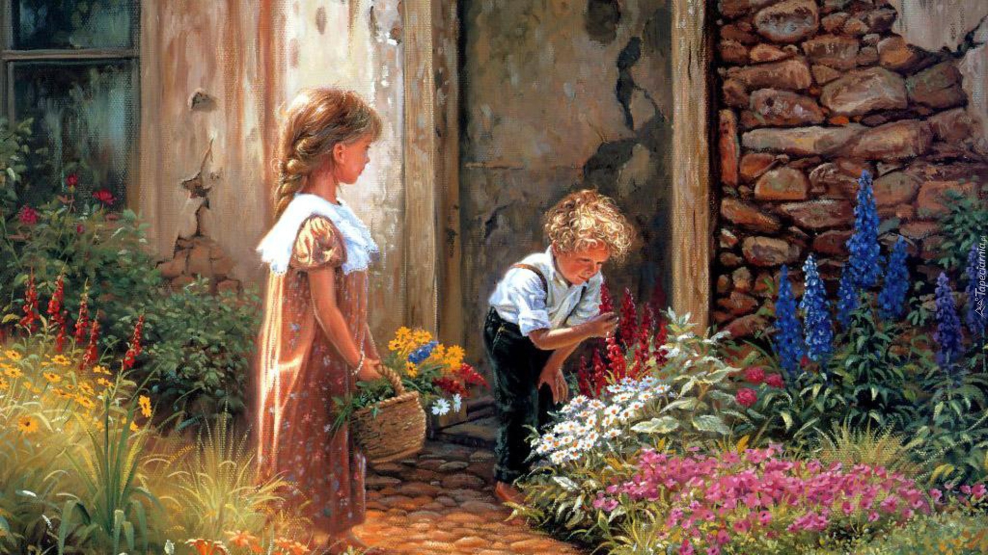 Are you picking flowers at the moment. Mark Keathley картины.