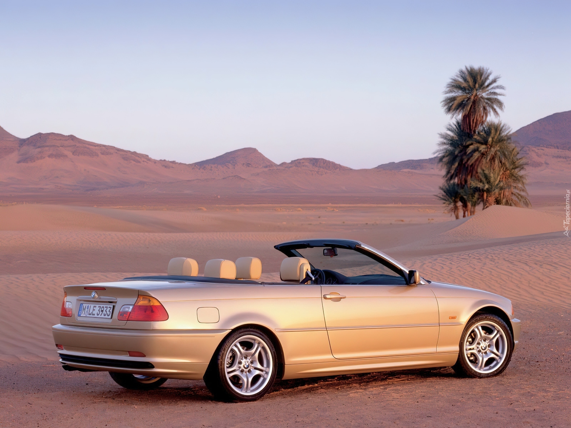 BMW E46, Cabrio, Pustynia