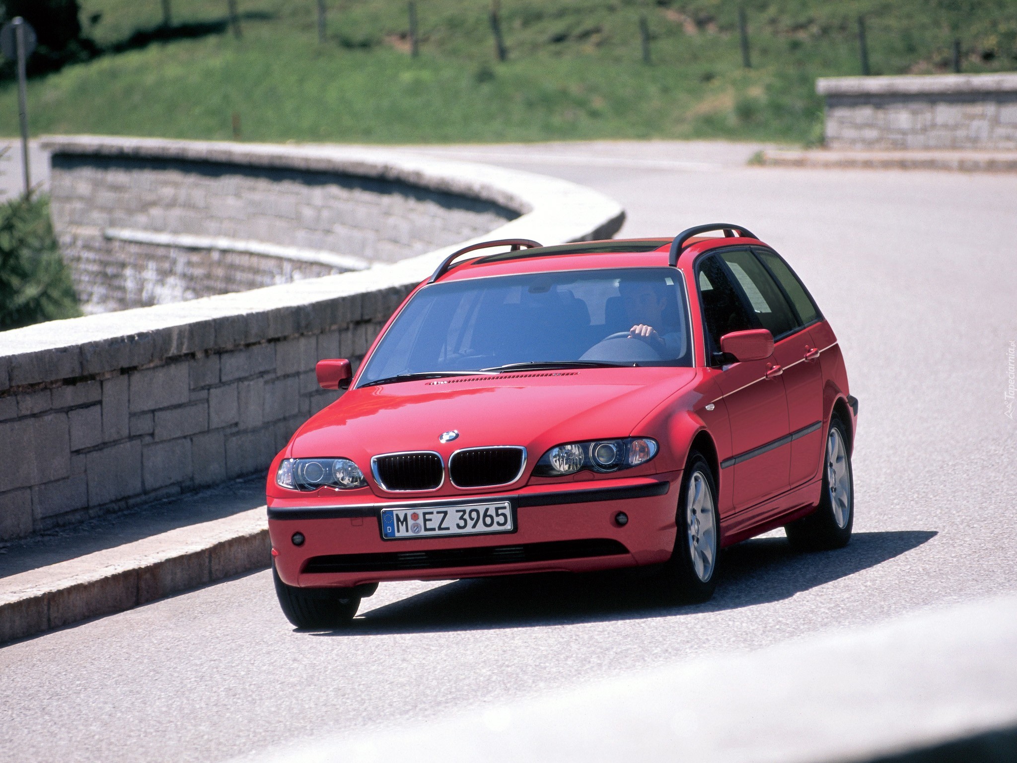 Czerwone, BMW E 46, Kombi