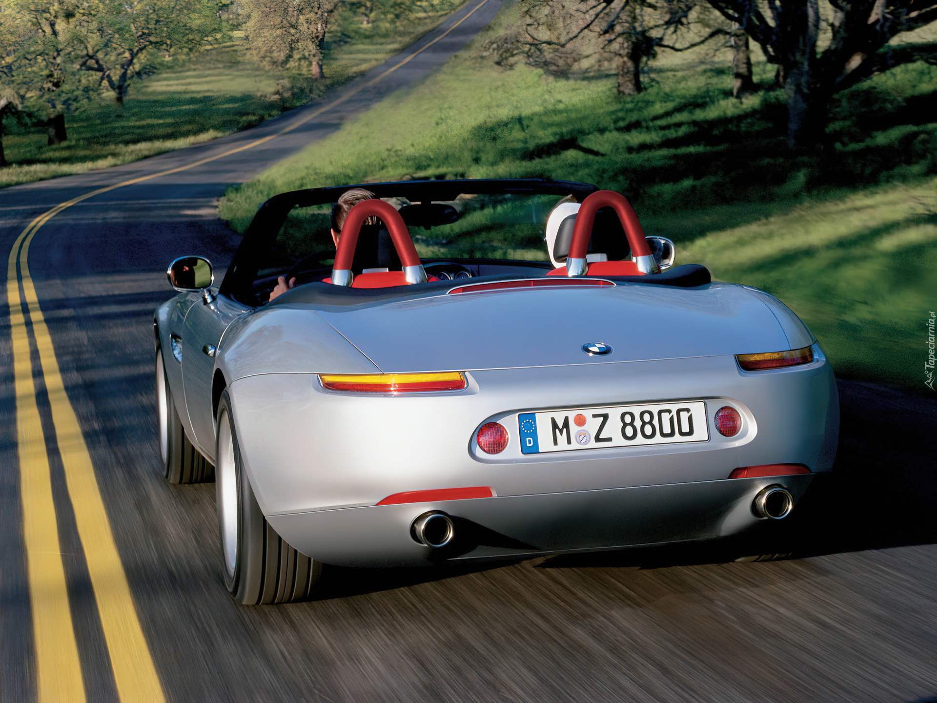 BMW Z8, Tył