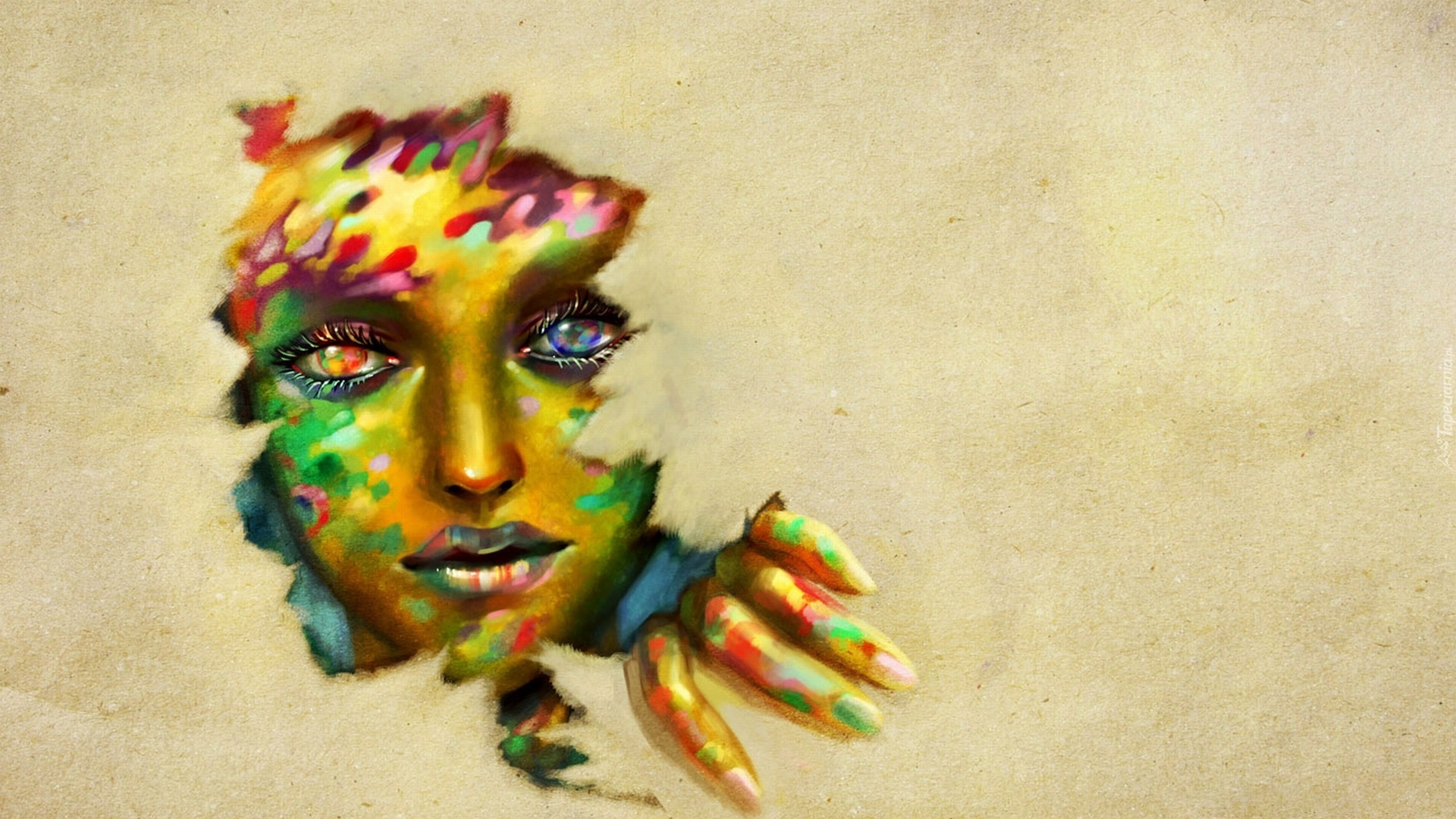 Twarz, Kobiety, Fantasy
