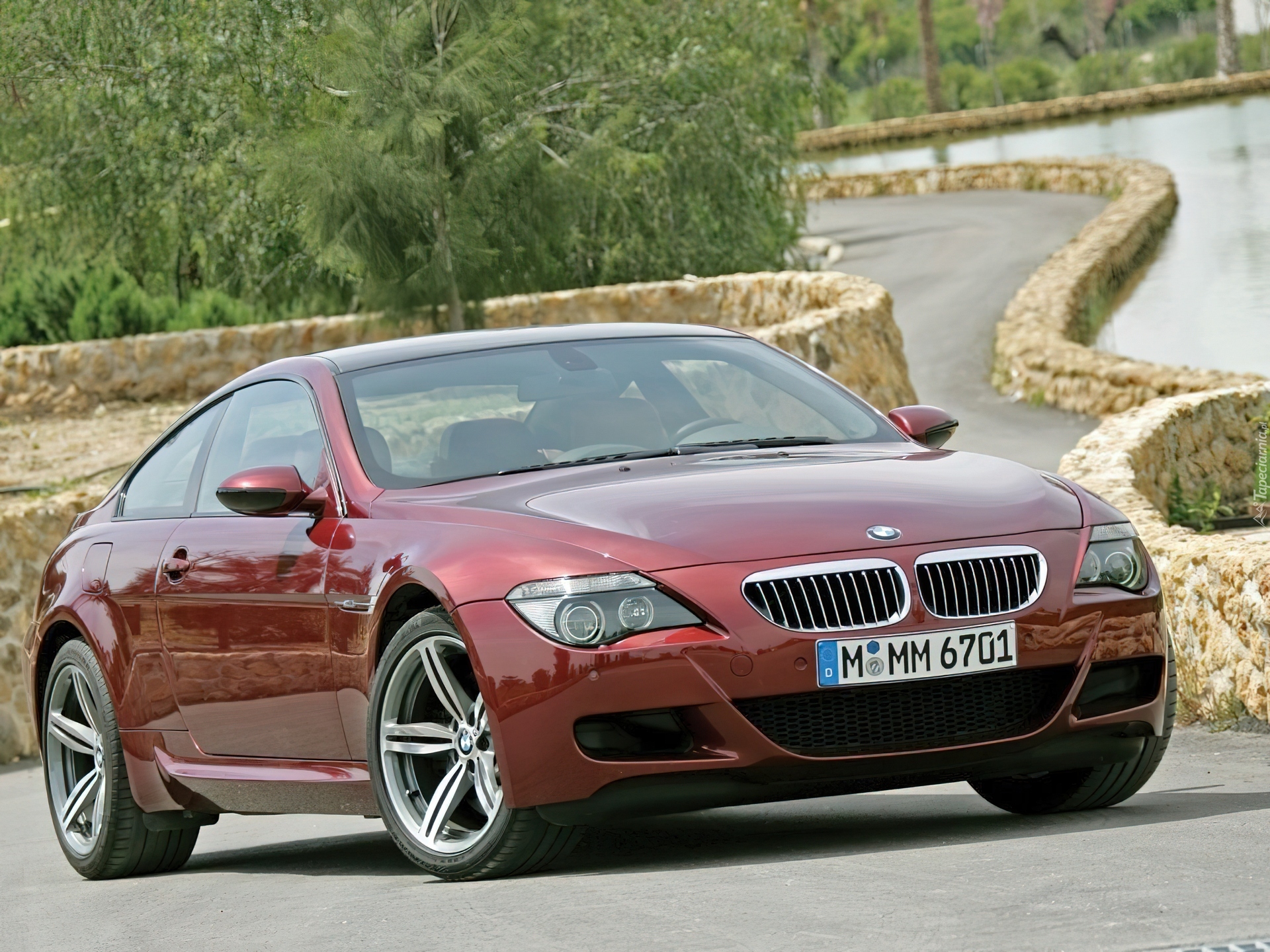 Bordowa, BMW 6, E63