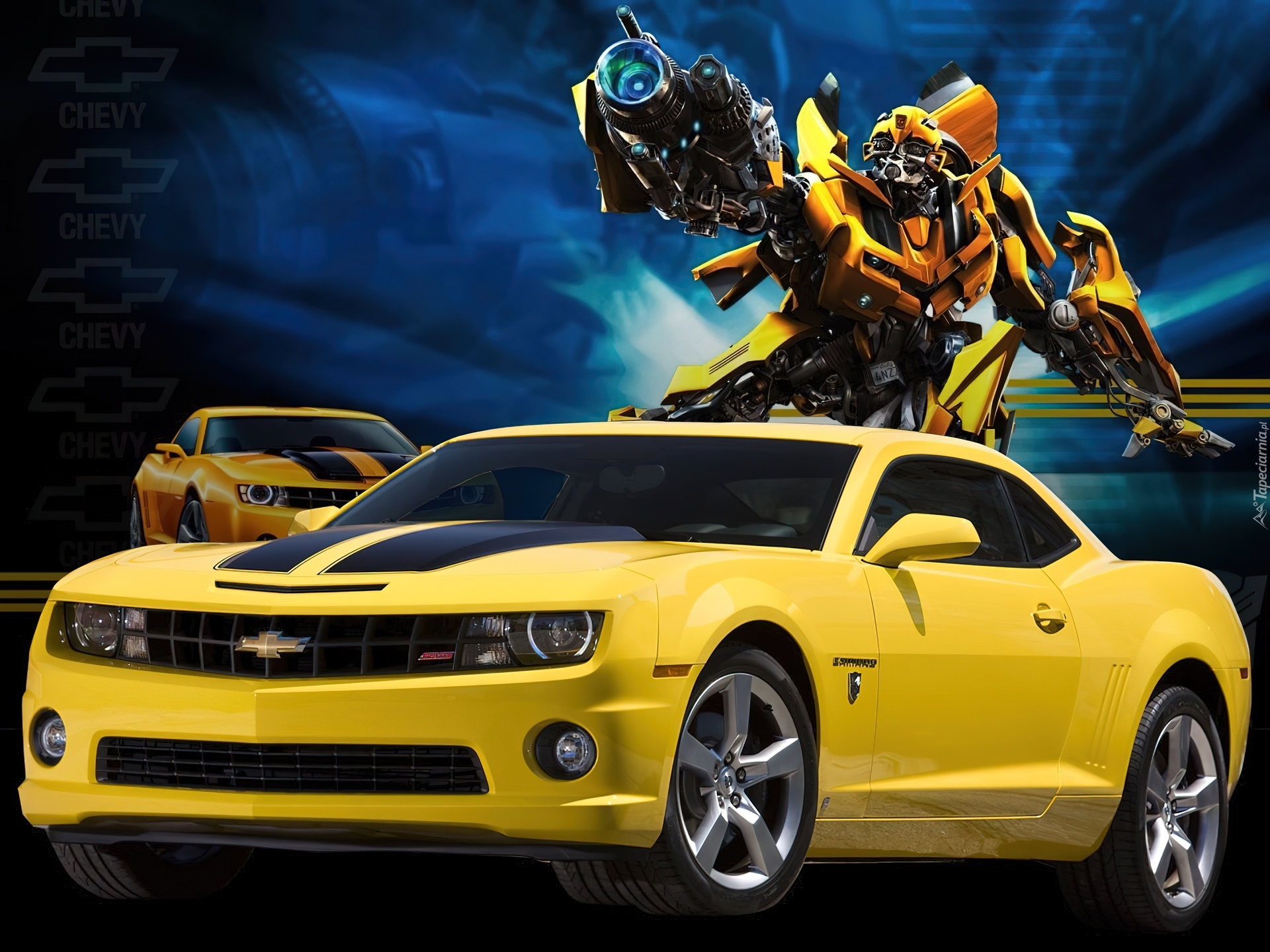 Transformers ty Chevrolet Camaro