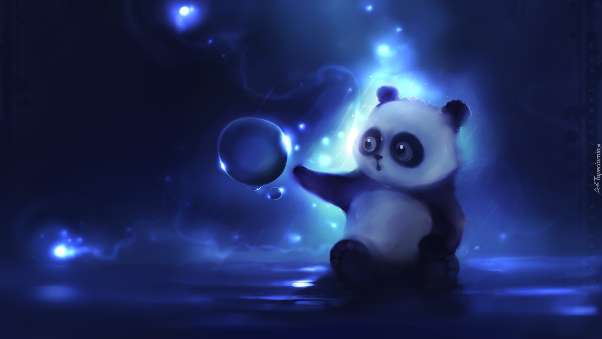 Panda, Bańka, 3D