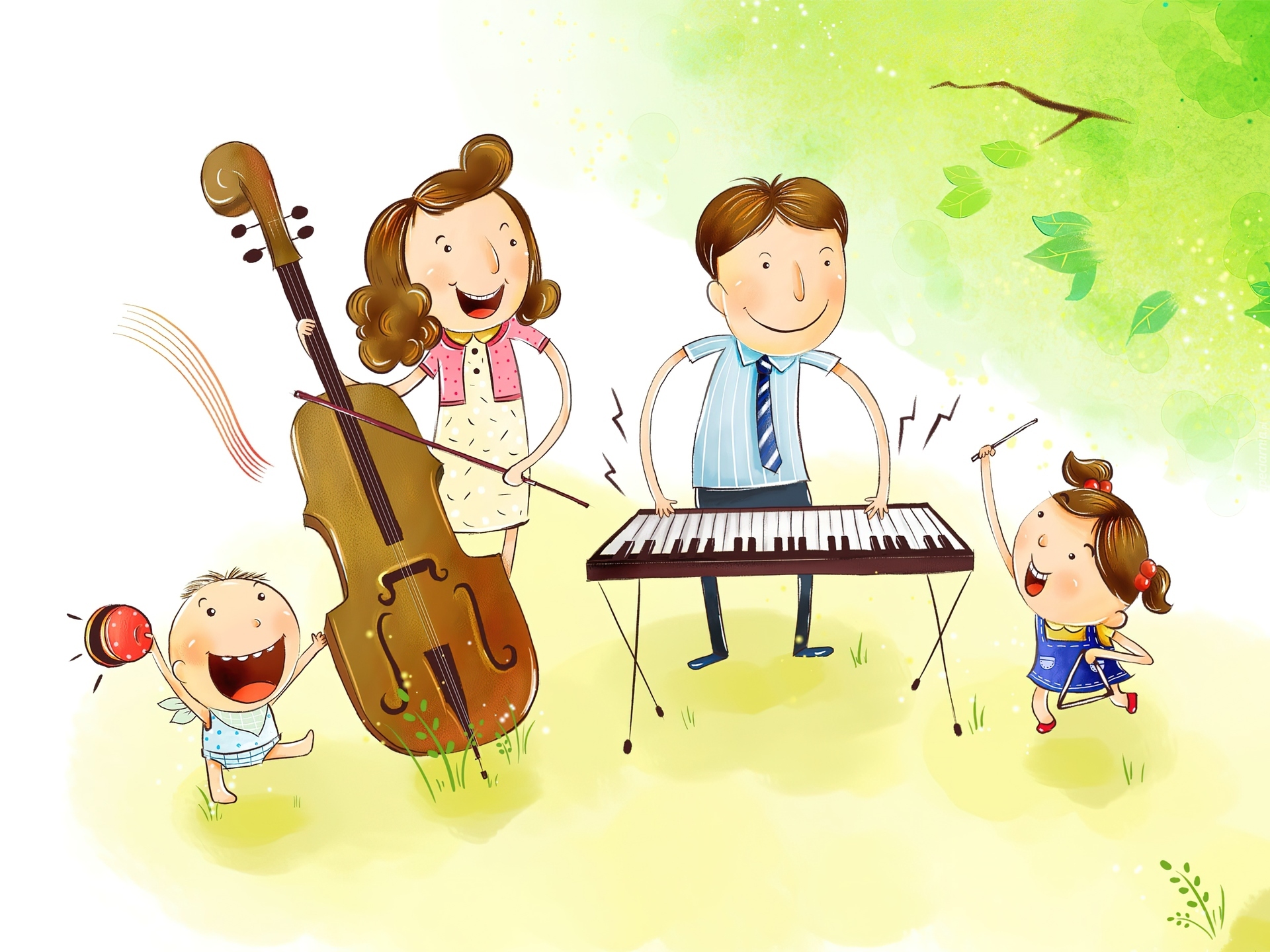 Rodzinka, Wspólne, Muzykowanie