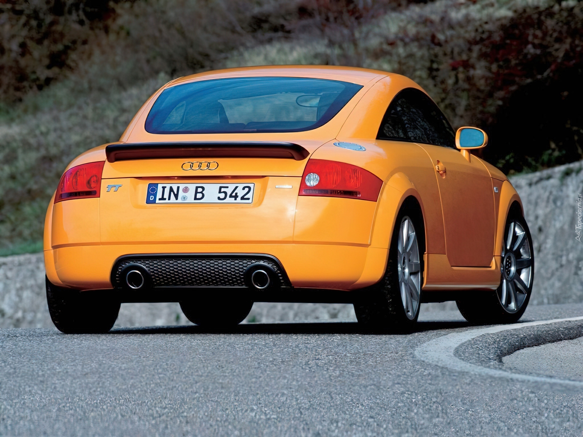 Audi tt зимой