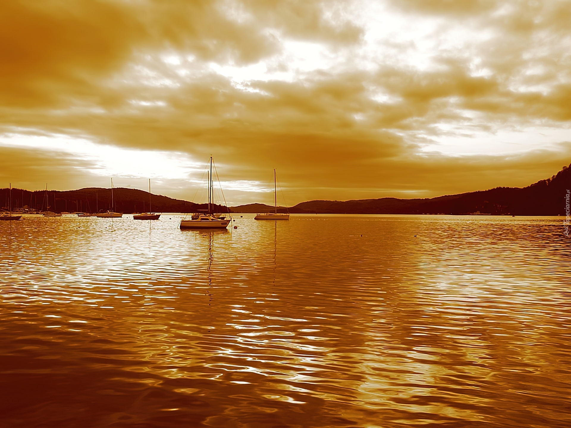 Jezioro, Sepia