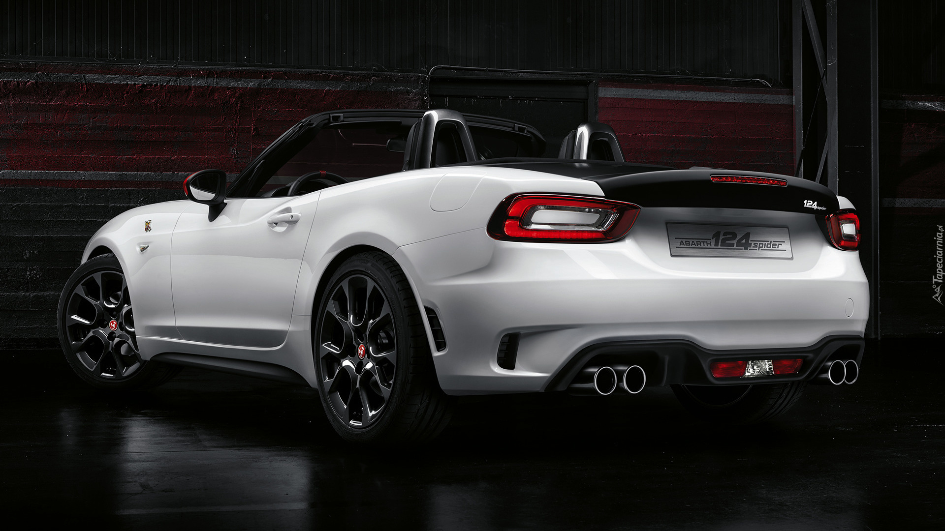 Abarth 124 Spider, Tył