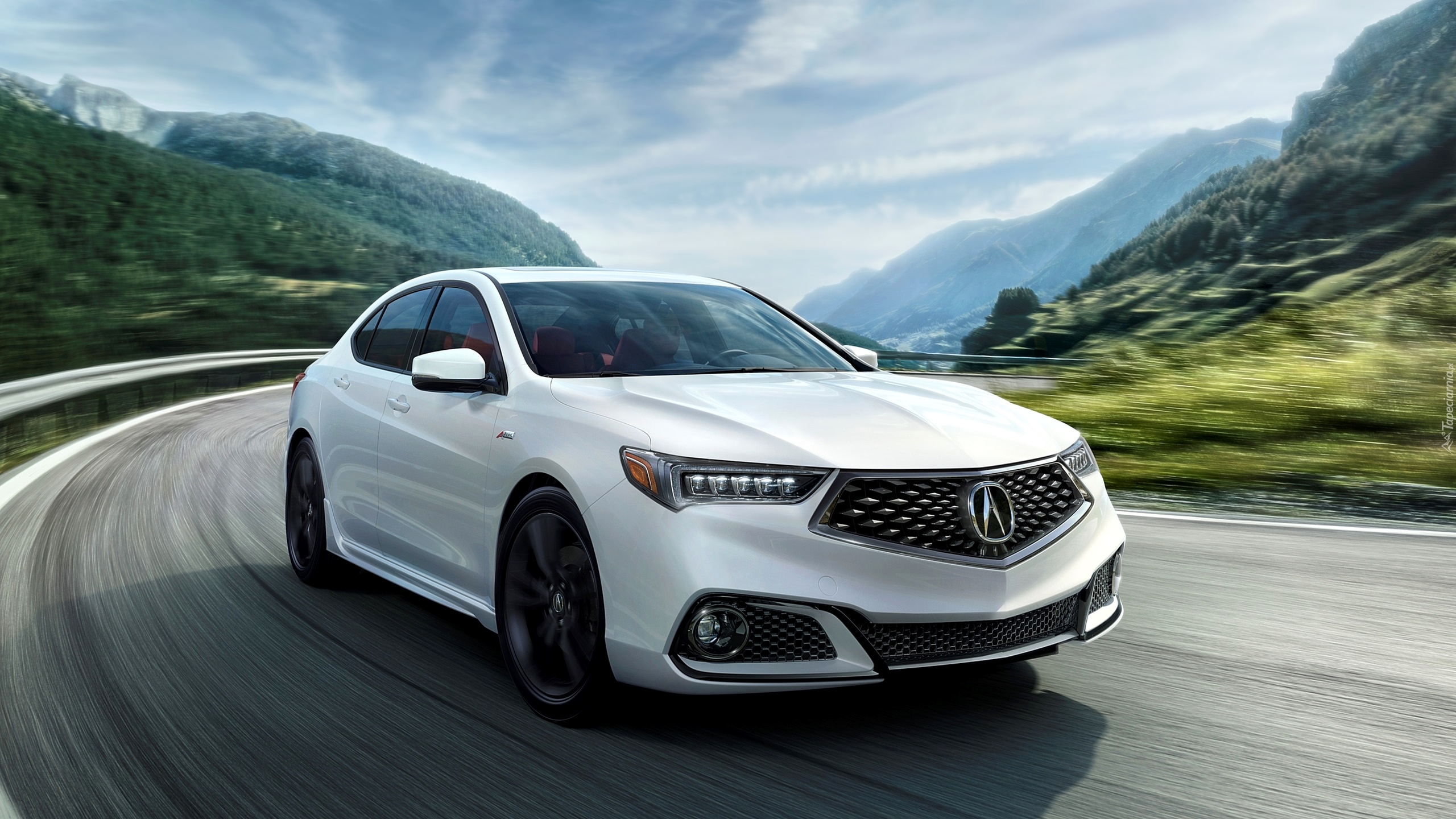 Acura TLX, Droga, Góry