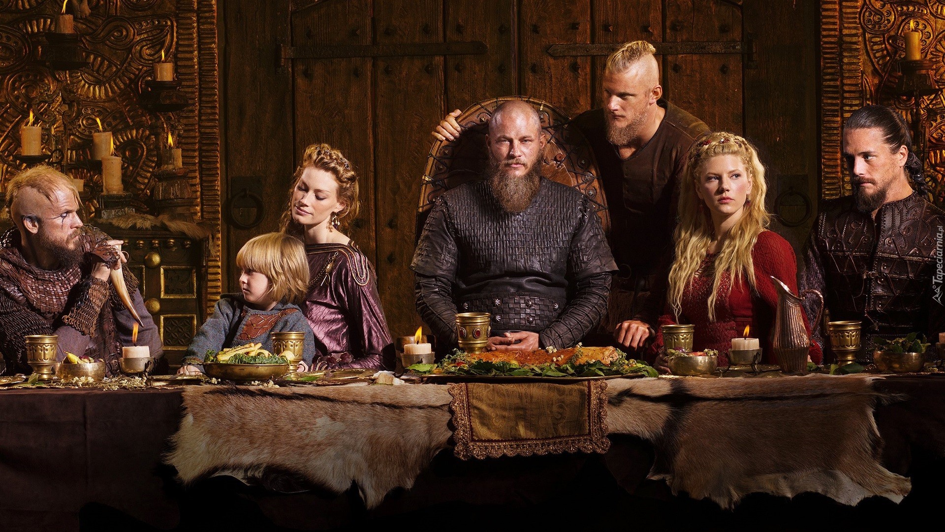 Serial, Vikings, Wikingowie, Travis Fimmel, Katheryn Winnick