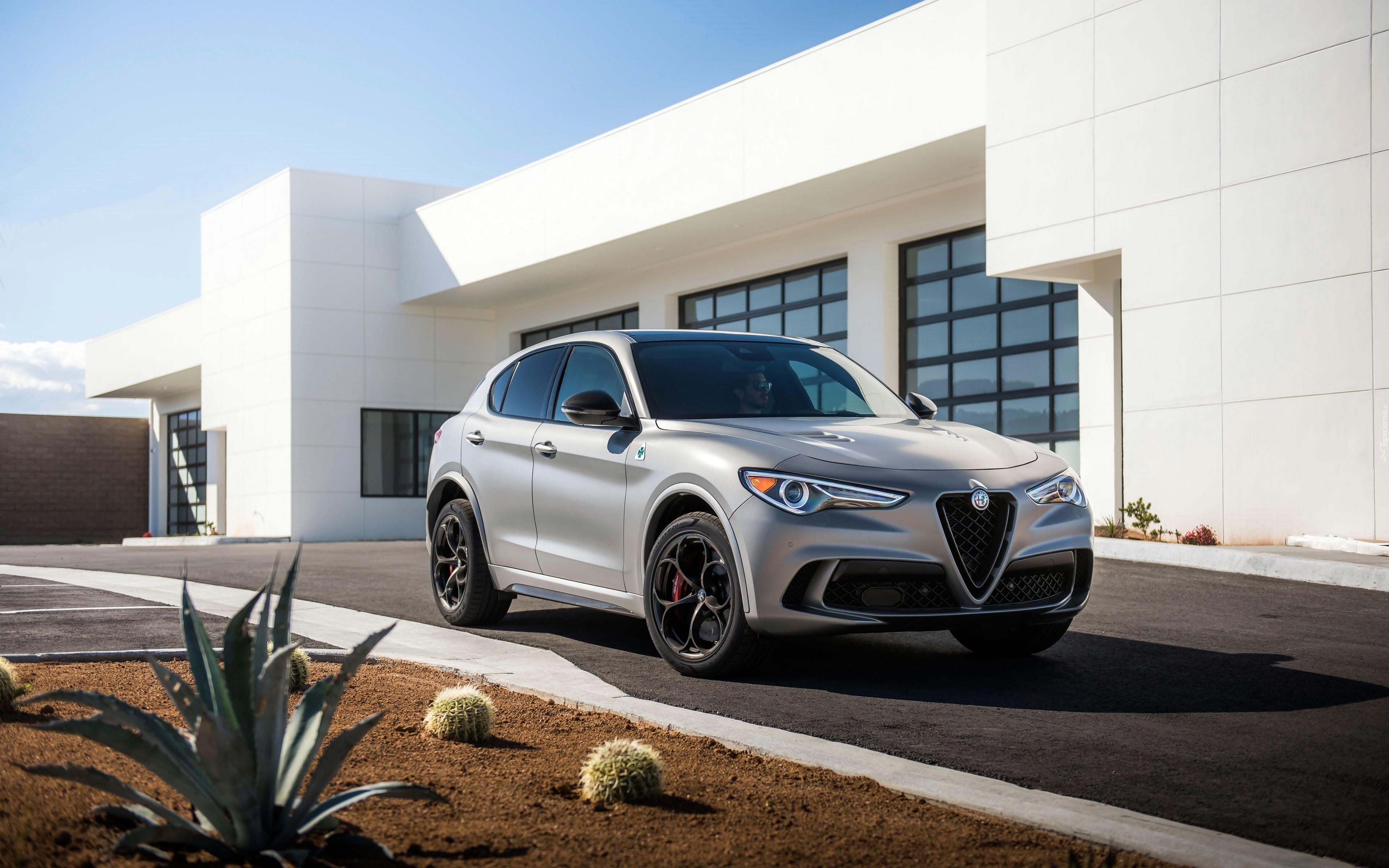 Alfa Romeo Stelvio Quadrifoglio, 2019, Budynek