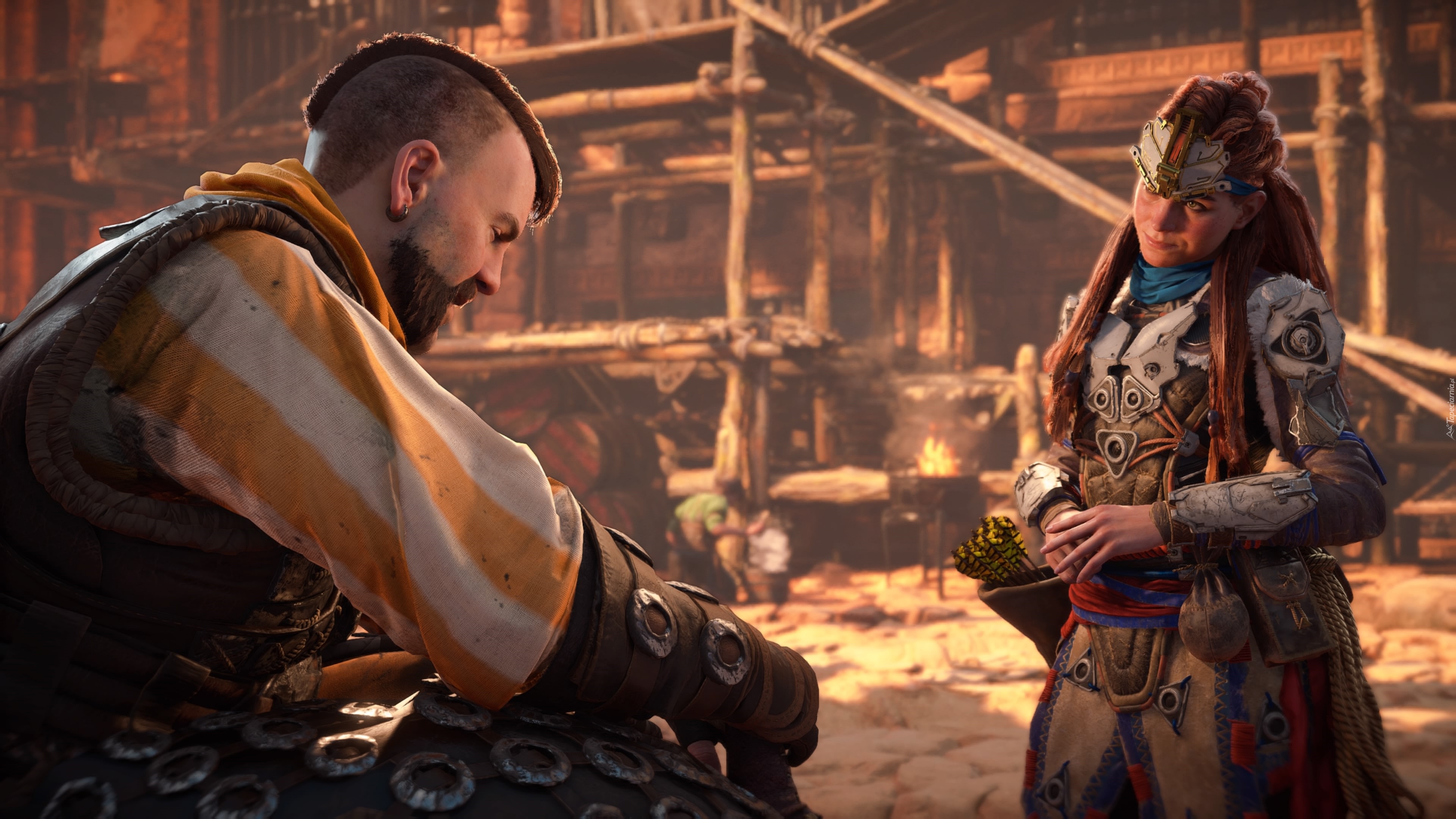 Gra, Horizon Forbidden West, Aloy, Mężczyzna